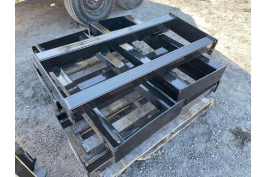 Unused 2022 Mower King SSMF Forklift Skid Steer Attachment - Image 2 of 6