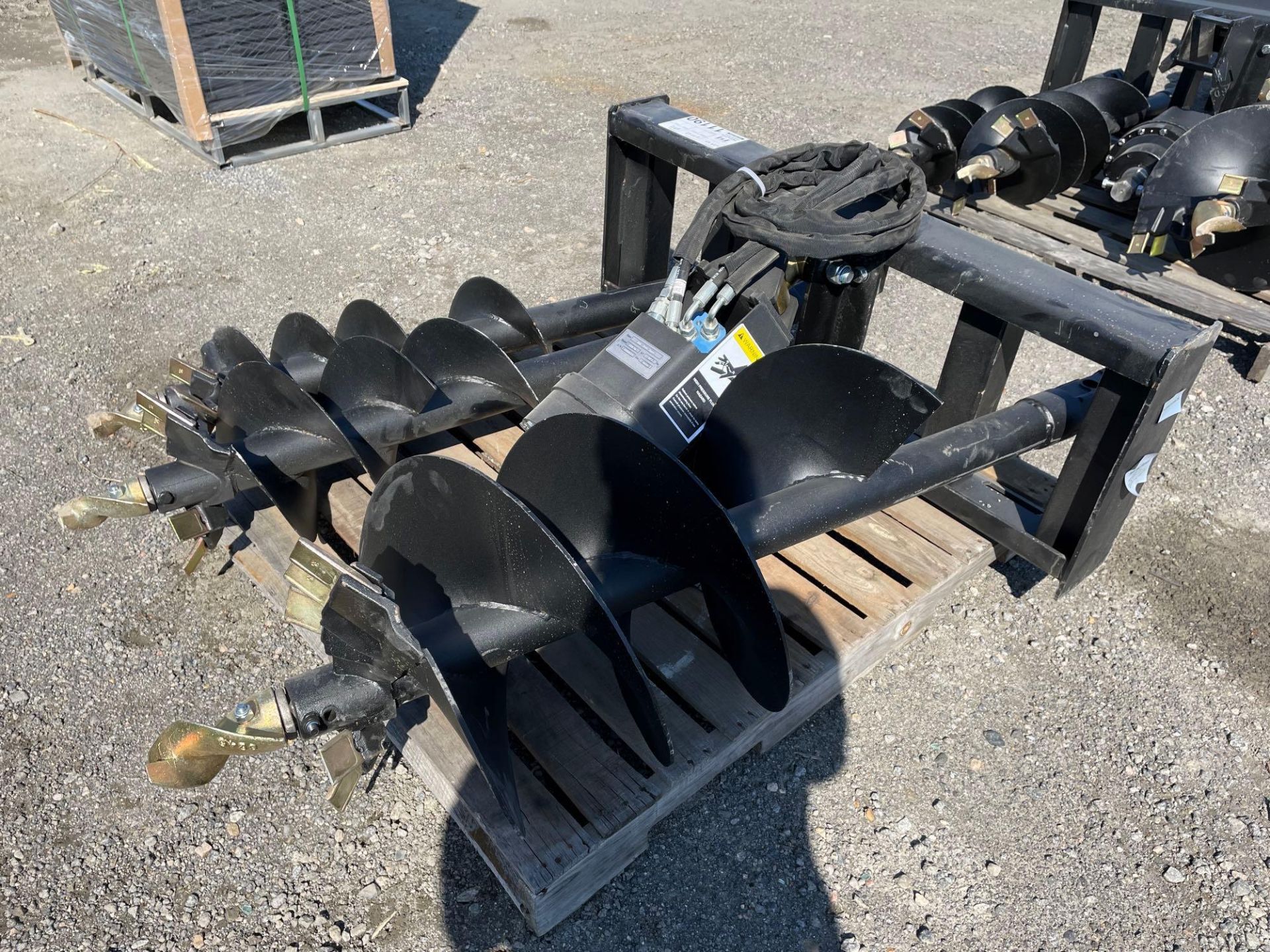 Unused 2022 Greatbear Skid Steer Auger With Three Bits - Image 4 of 7