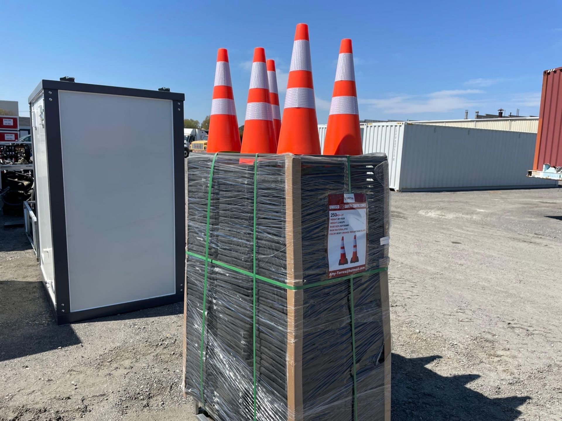 Unused 2022 Steelman Safety Highway Cones (Qty. 41) - Image 3 of 5