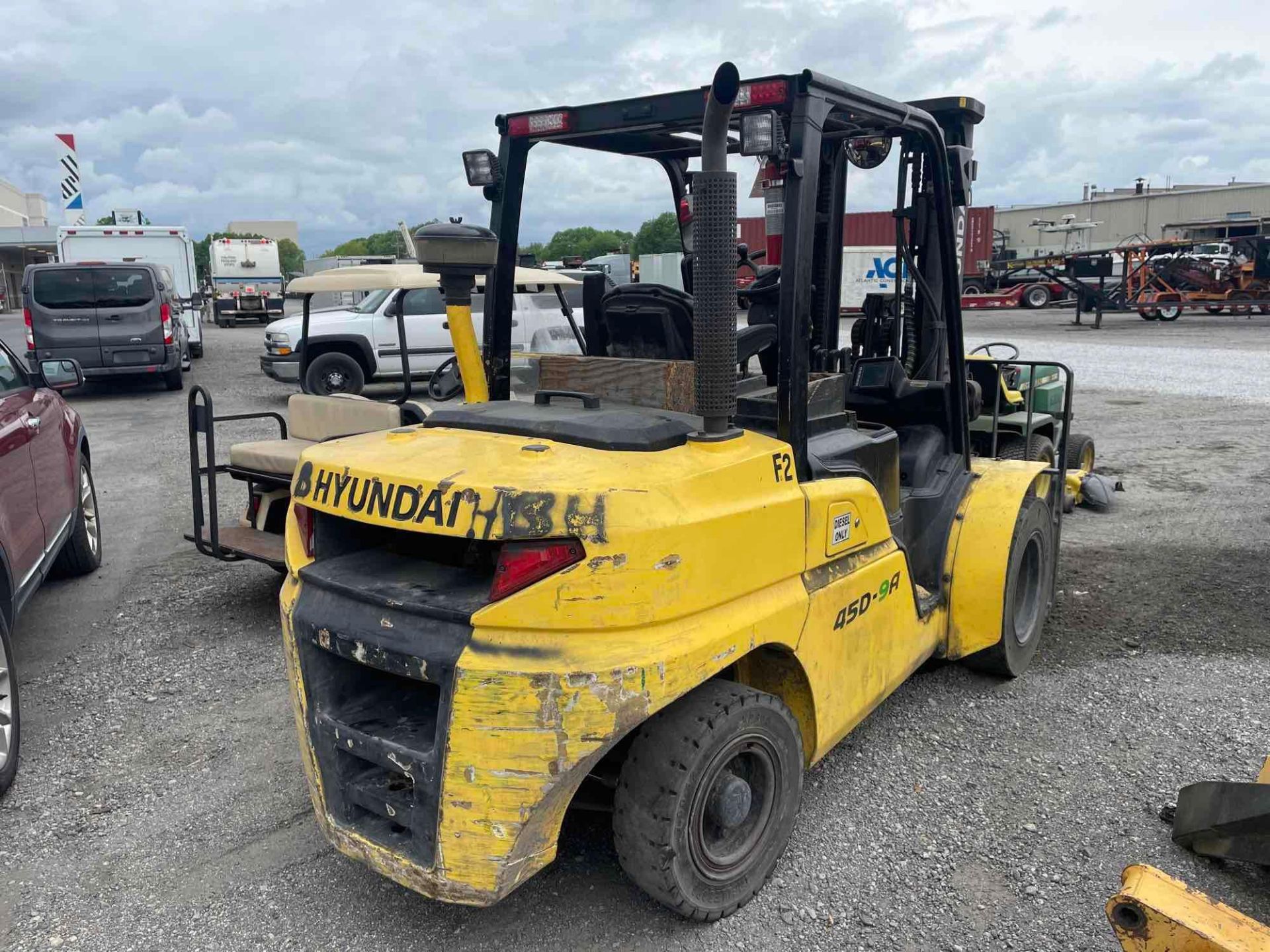 2014 Hyundai 45D-9A Dual Wheel Forklift - Image 3 of 14