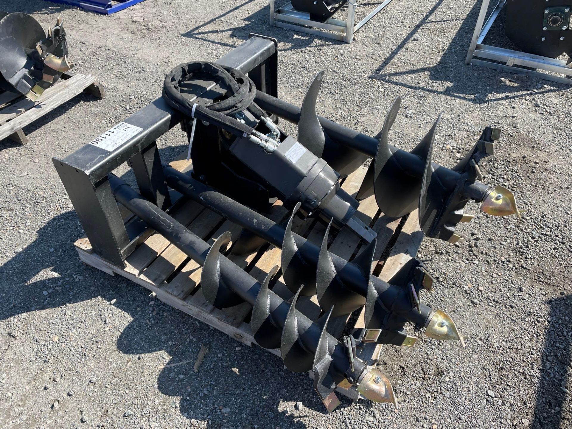 Unused 2022 Greatbear Skid Steer Auger With Three Bits