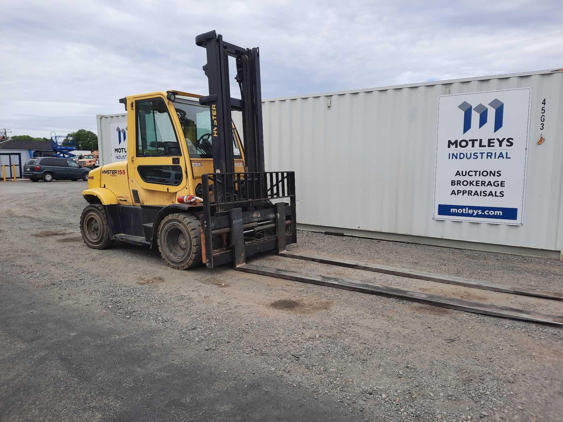 2014 Hyster H155FT Dual Wheel Forklift