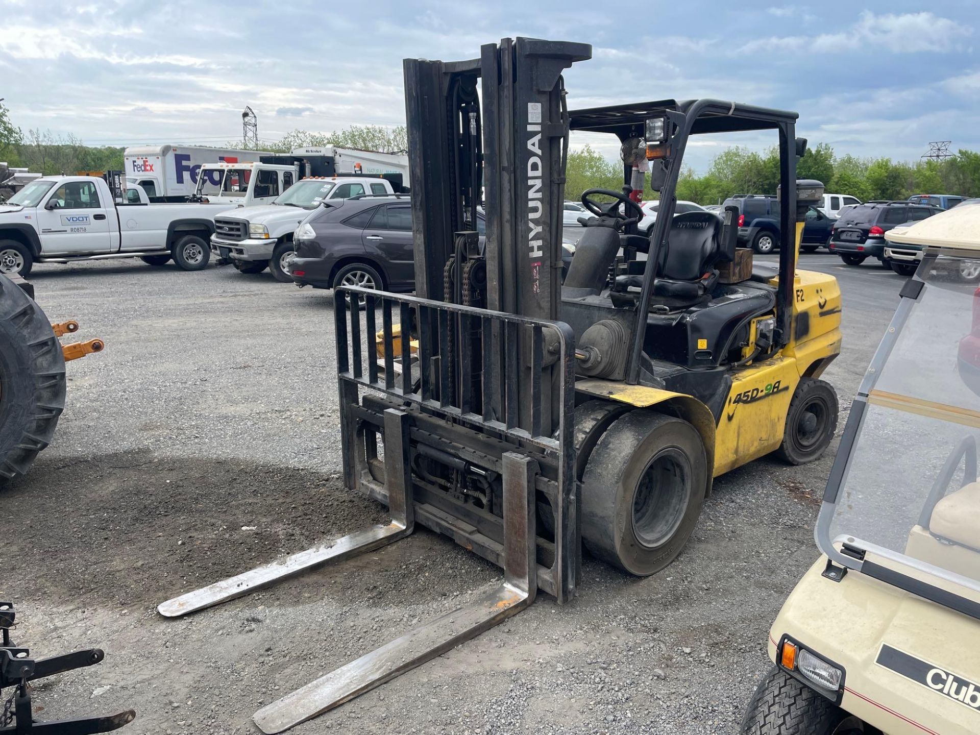 2014 Hyundai 45D-9A Dual Wheel Forklift