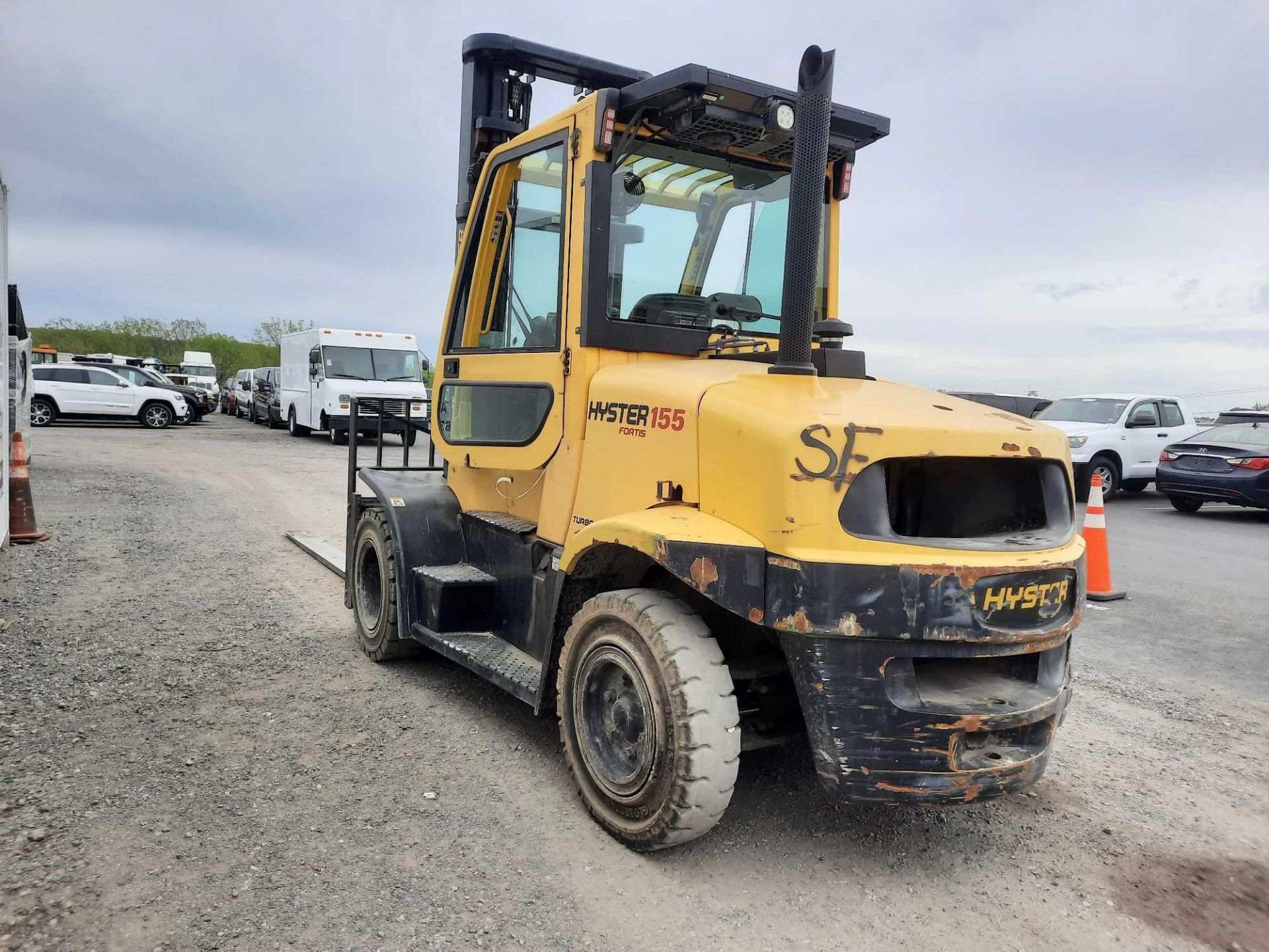 2014 Hyster H155FT Dual Wheel Forklift - Image 3 of 14