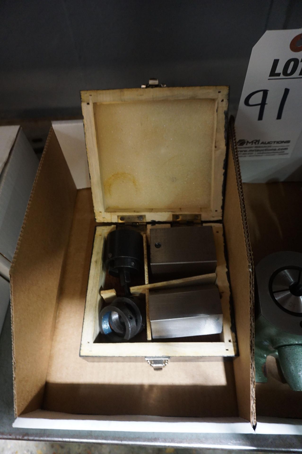 LOT TO INCLUDE (3 BOXES): (1) INTERSTATE COLLET BLOCK CHUCK SET, MISC. COLLET CLOSERS, MISC. 5C - Image 5 of 5