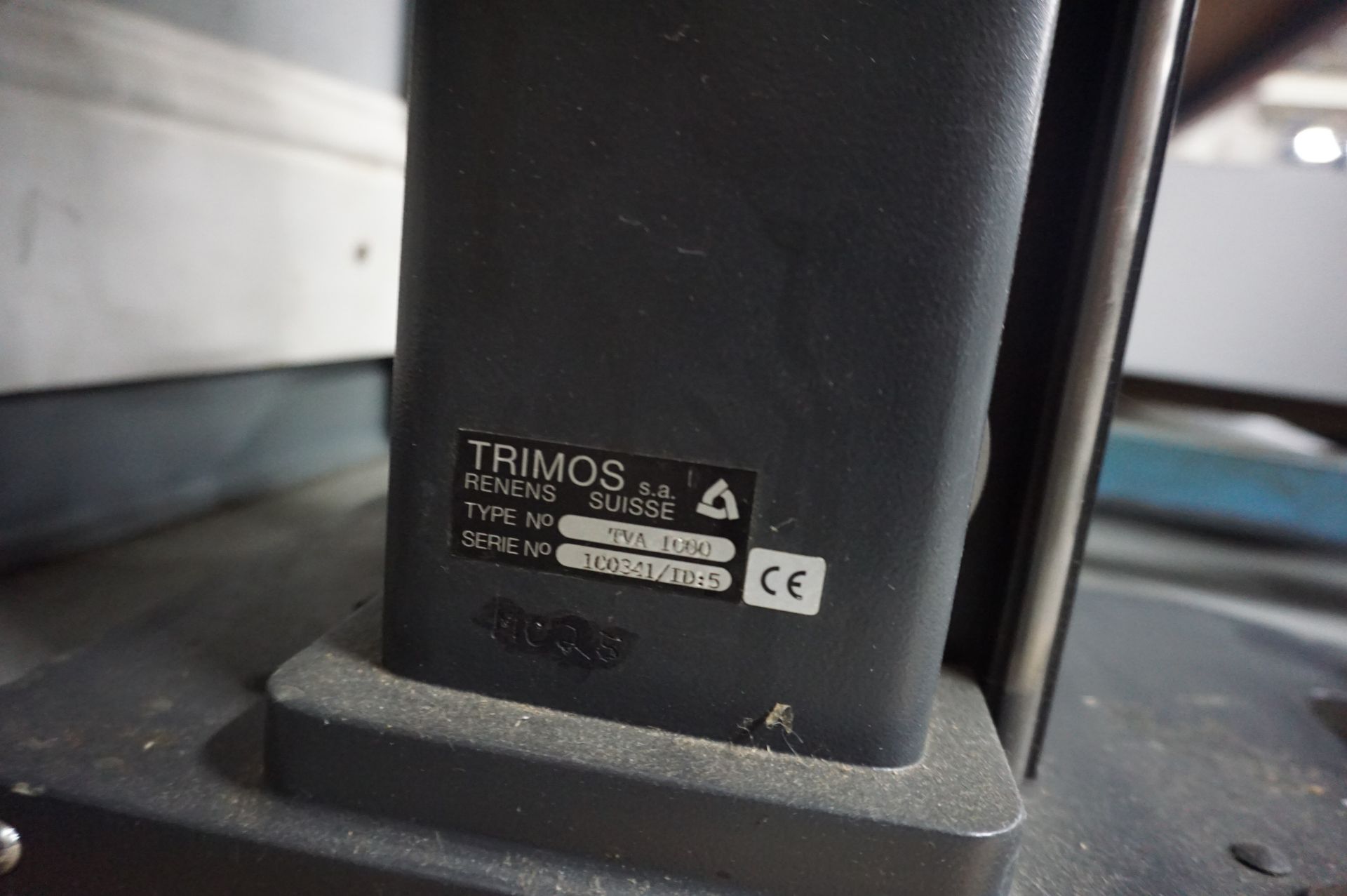 FOWLER TRIMOS VERTICAL 3 HEIGHT GAUGE, MODEL TVA 1000, S/N 1C0341/ID:5 - Image 4 of 4