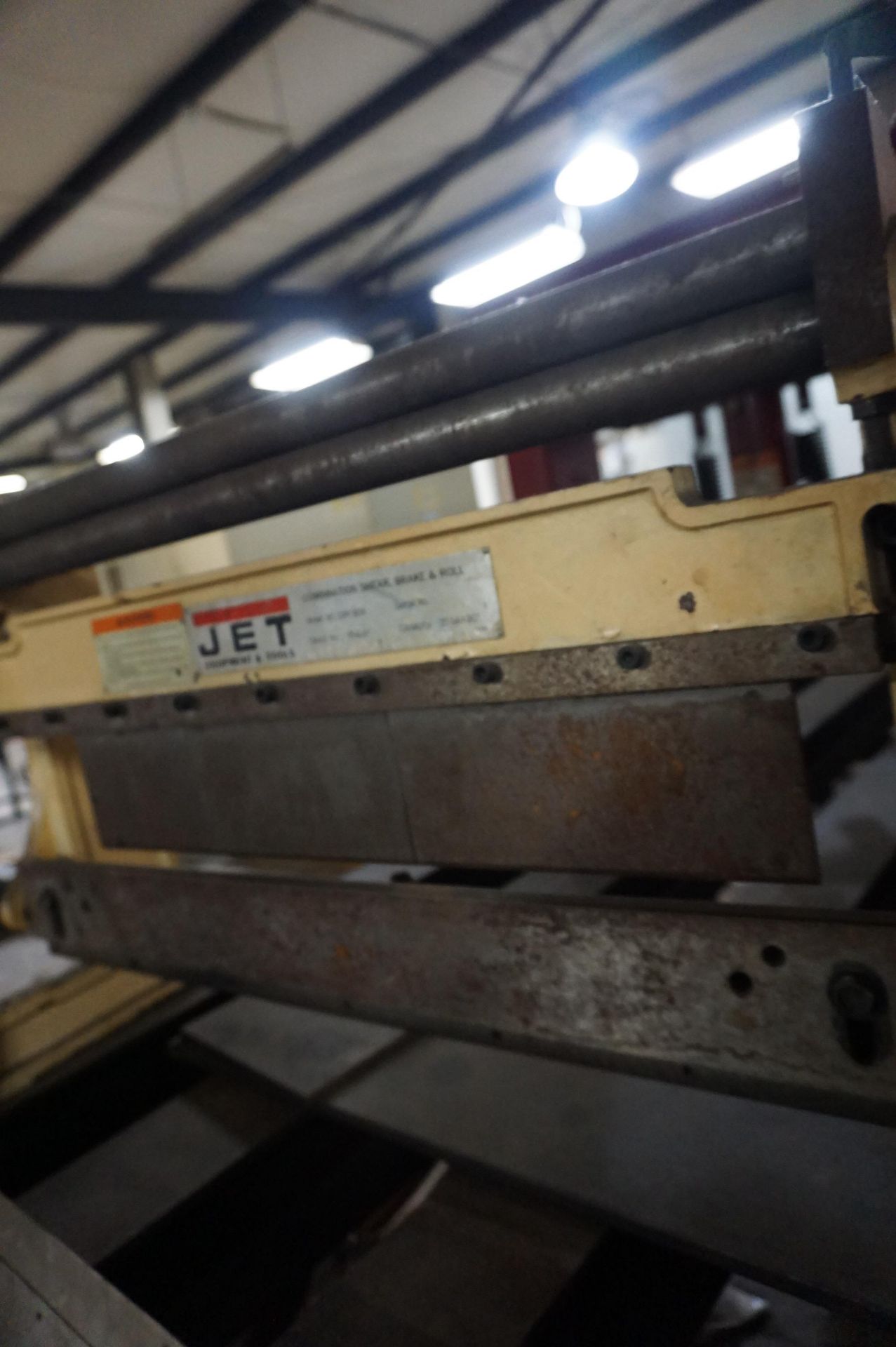 JET COMBINATION SHEAR, BRAKE, AND ROLL MODEL DBR-30N, STOCK 754031, CAPACITY 20 GA X 30" - Image 3 of 3