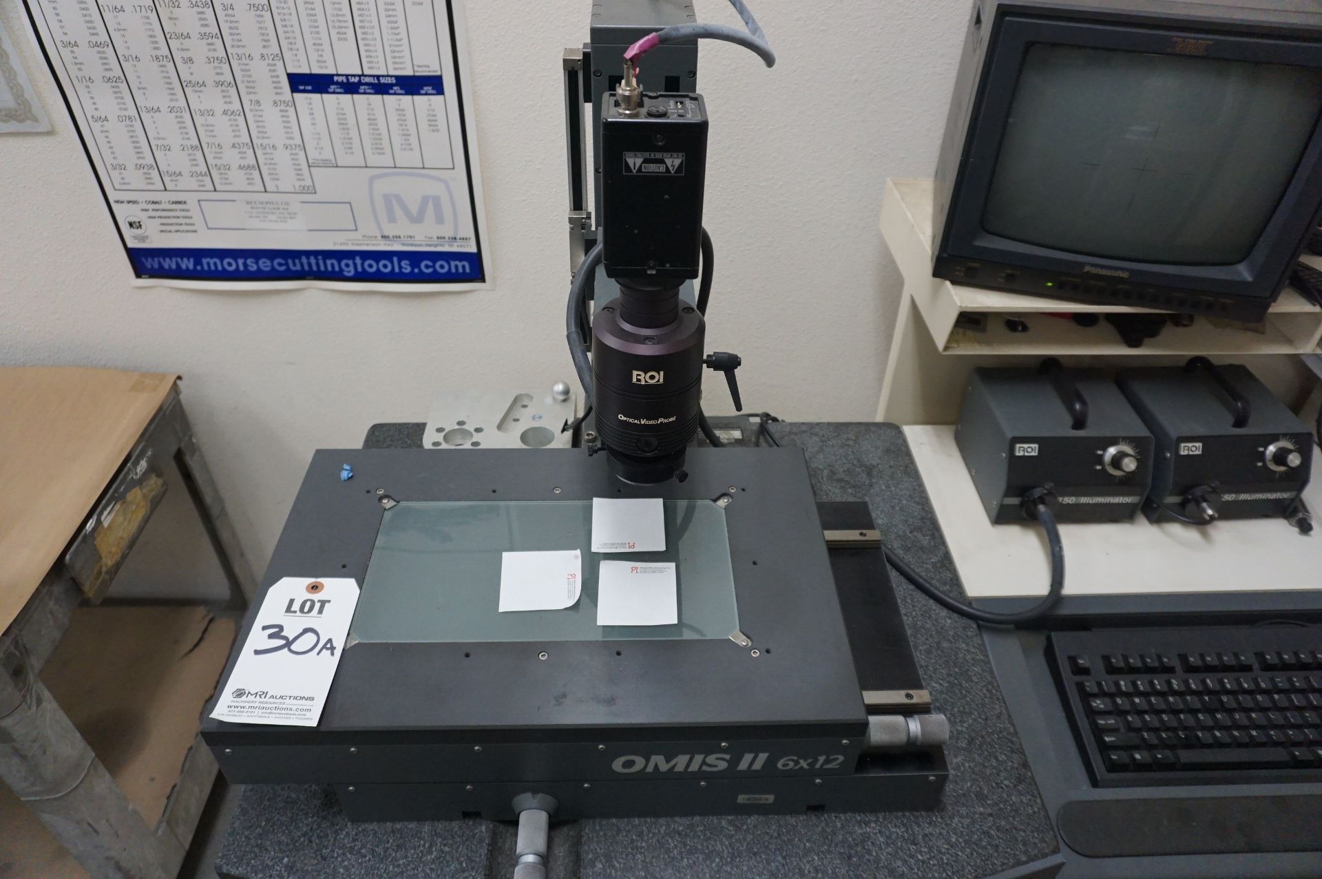 1998 RAM OPTICAL INSTRUMENTATION INC. MODEL OMIS II 6 X 12 OPTICAL MEASUREMENT INSPECTION SYSTEM, - Image 2 of 9