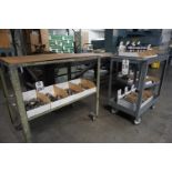 (4) ROLLING STEEL CARTS *LATE PICK UP*