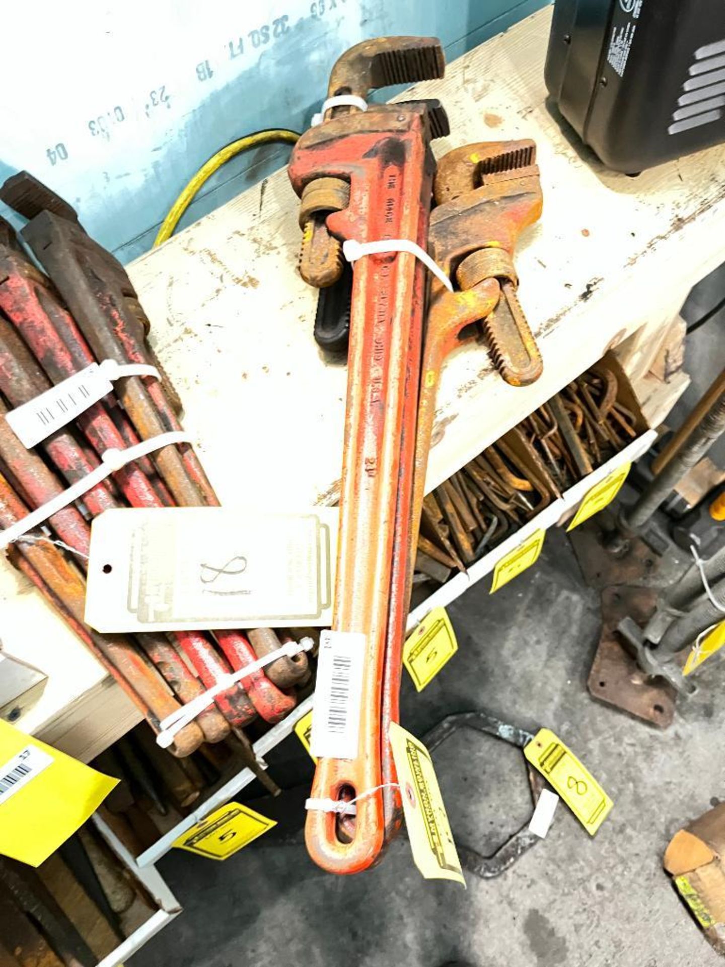 (3) Ridgid 24" Pipe Wrenches - Image 2 of 2