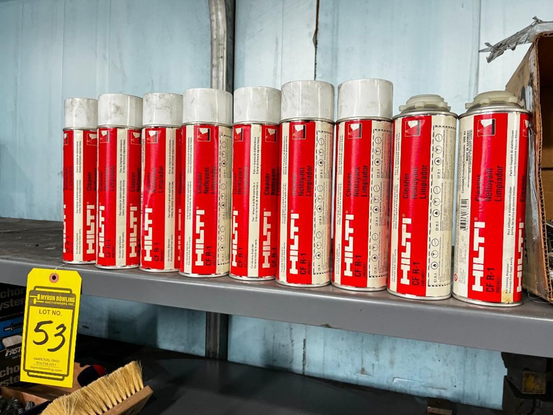 Shelf of Hilti Concrete Hardware; Shot Fasteners, Flat Split Bolts, Screw Shaft Concrete Bolts, & Mo - Image 4 of 8