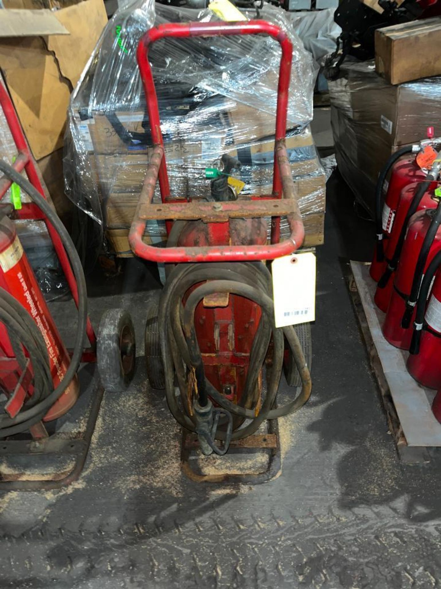 (4) 50 Lb. BC Powder Fire Extinguisher Wheeled Unit - Image 2 of 7