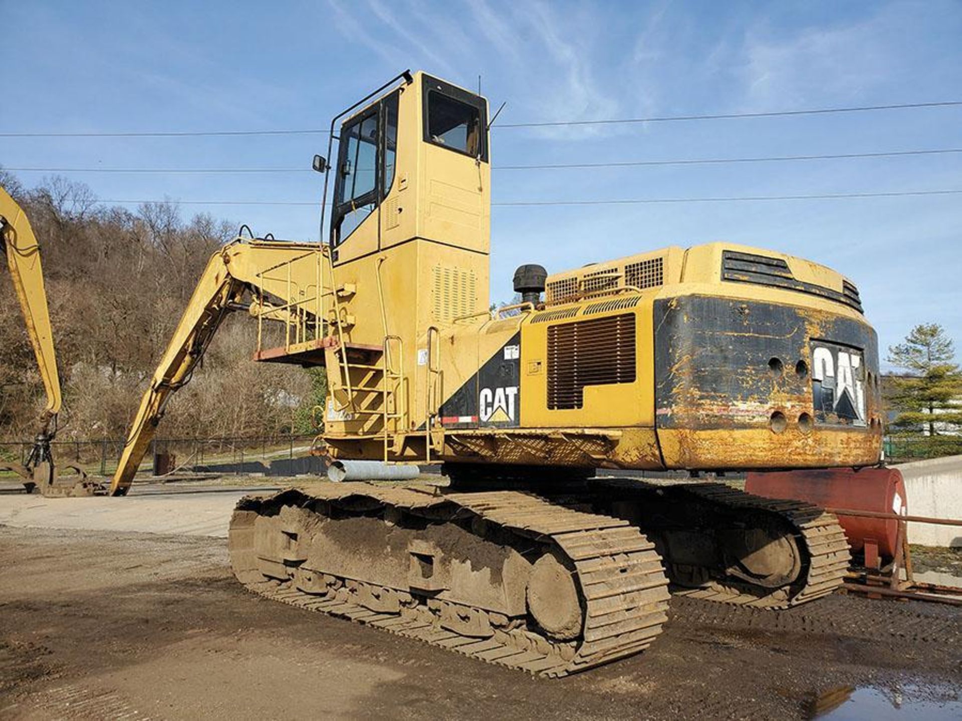 Caterpillar 350L High Cab Track Excavator w/ Ohio Magnet, 36" Steel Tracks, 3306D ITA Diesel Cat Eng - Image 15 of 23