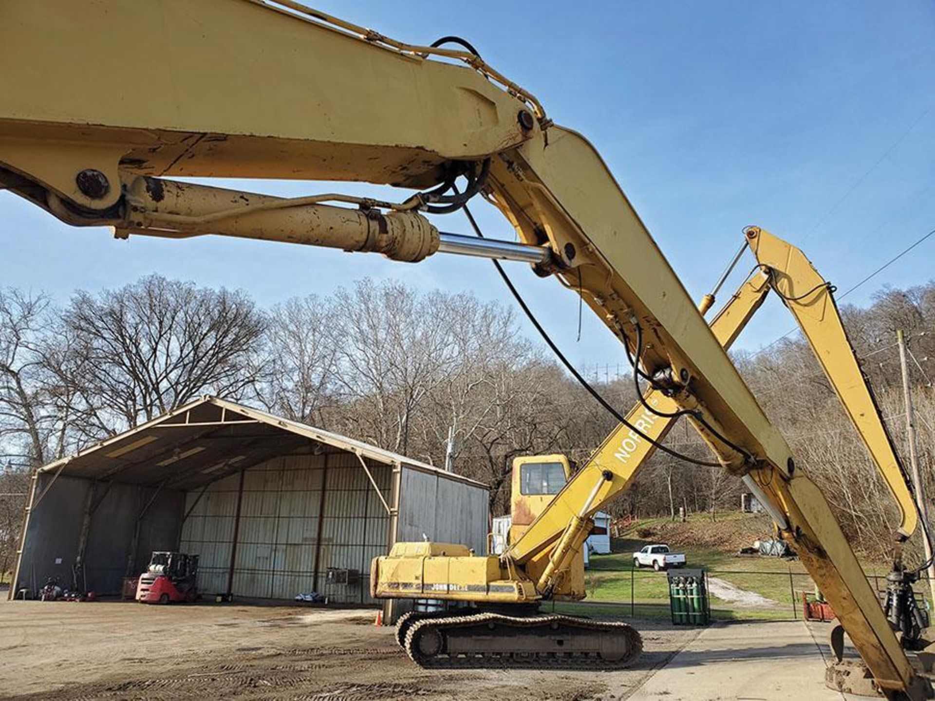 Caterpillar 350L High Cab Track Excavator w/ Ohio Magnet, 36" Steel Tracks, 3306D ITA Diesel Cat Eng - Image 11 of 23