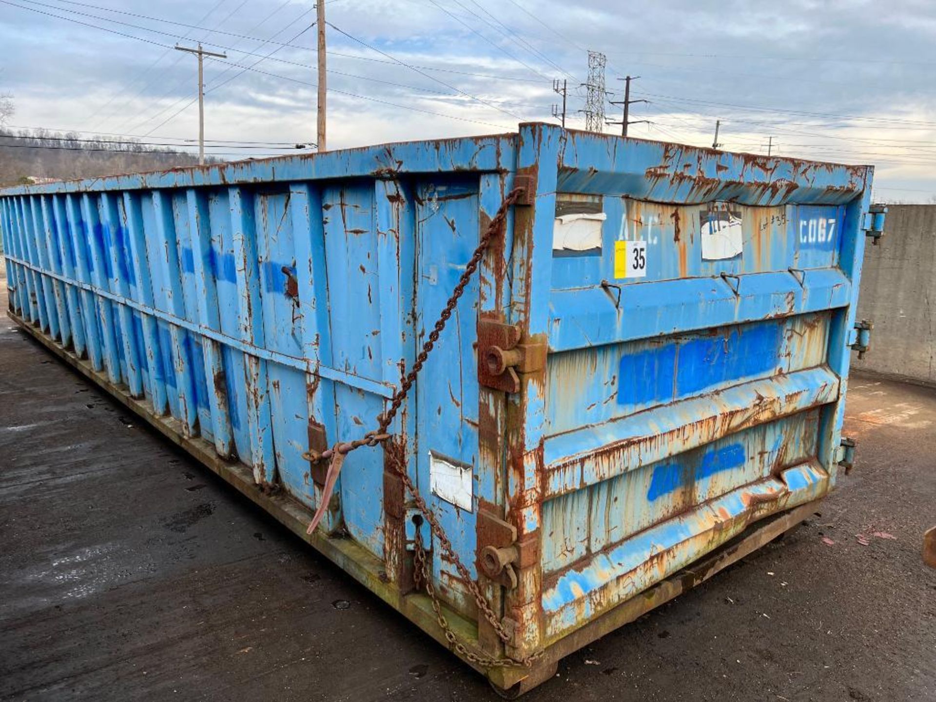 50-YD. Roll-Off Container