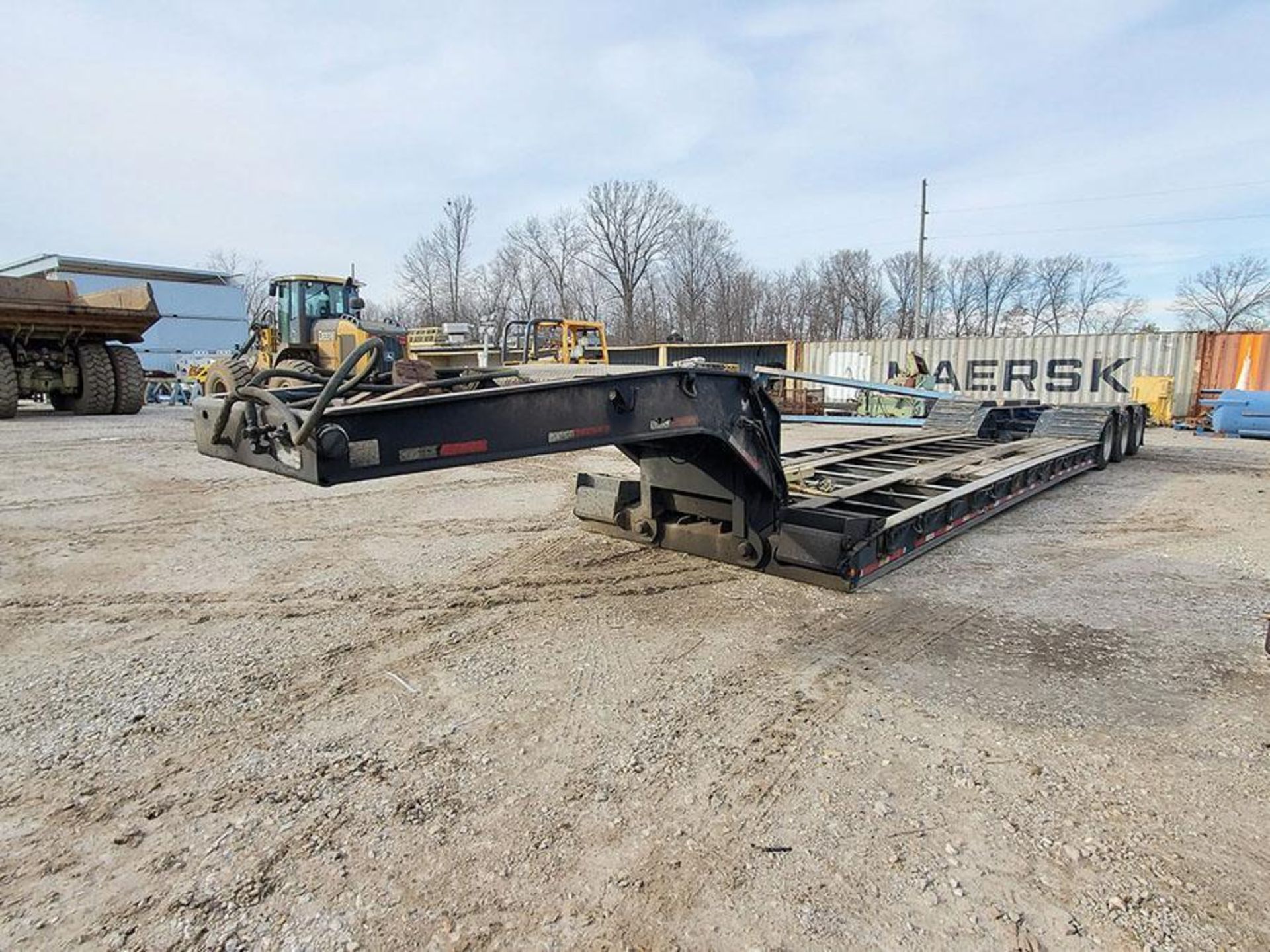 2004 50' Talbert Low Boy Trailer, Vin 40FS0523841022872, Tri-Axle, 51-Ton Capacity, Detachable Deck - Image 2 of 3