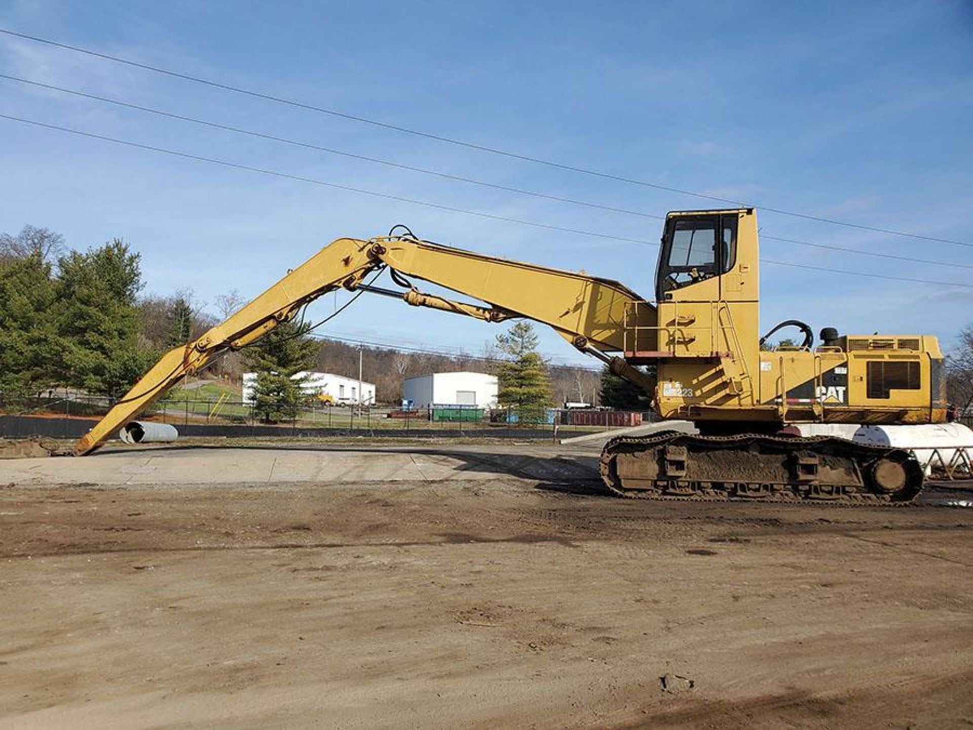 Caterpillar 350L High Cab Track Excavator w/ Ohio Magnet, 36" Steel Tracks, 3306D ITA Diesel Cat Eng - Image 5 of 23