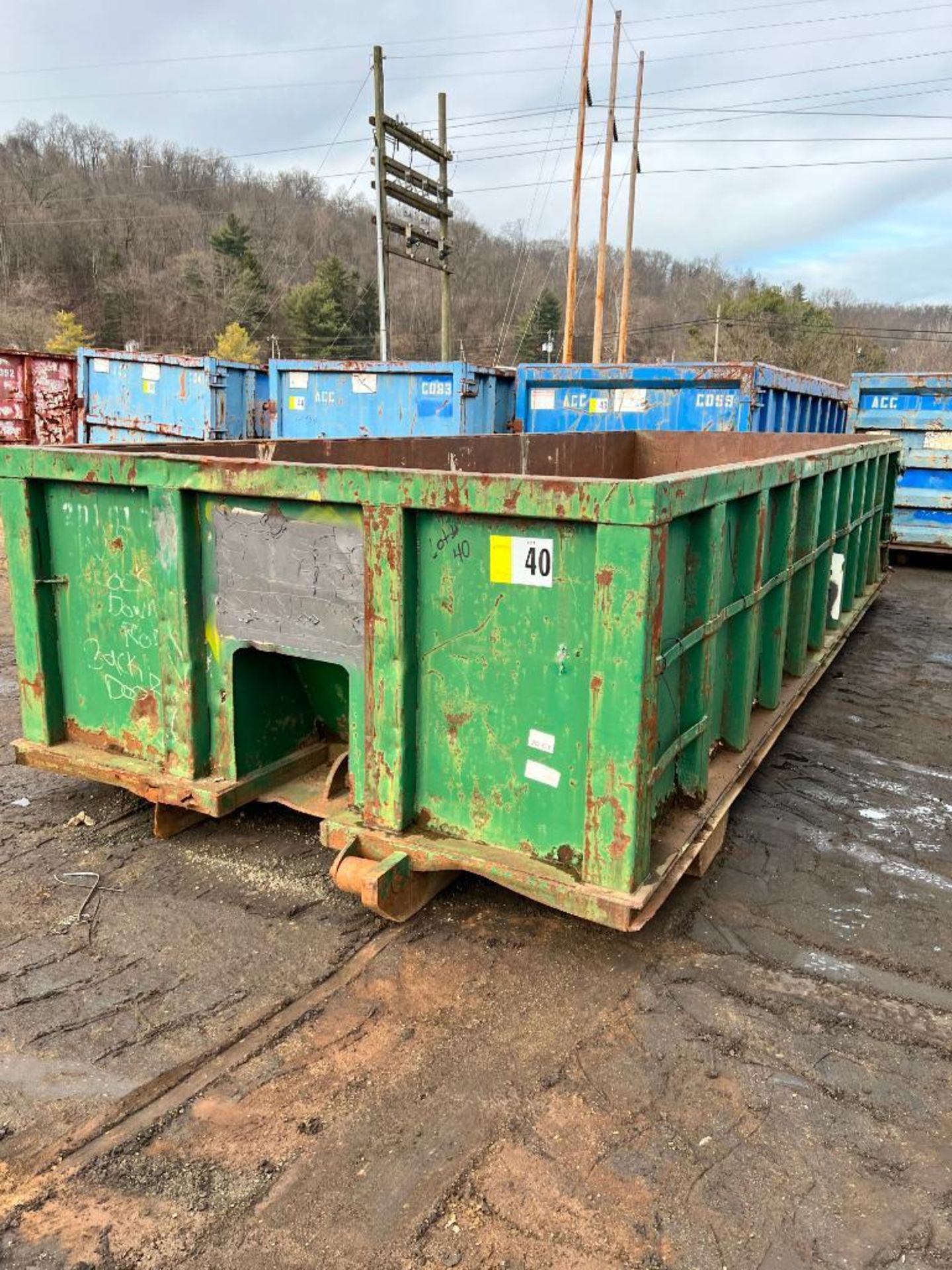 20-YD. Roll-Off Container