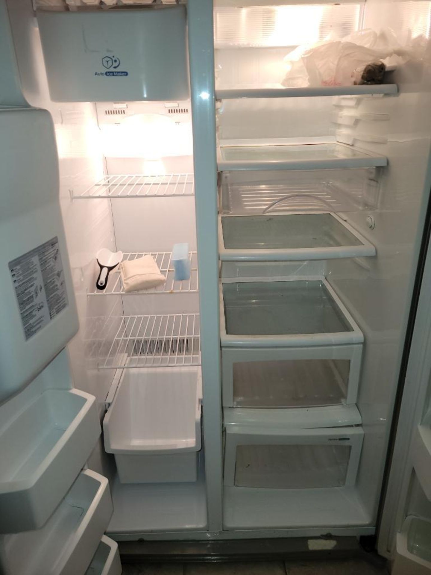 LG Stainless Steel Household Refrigerator, Model LSC26905TT, w/ Auto Ice Maker/ Dispenser - Image 2 of 2