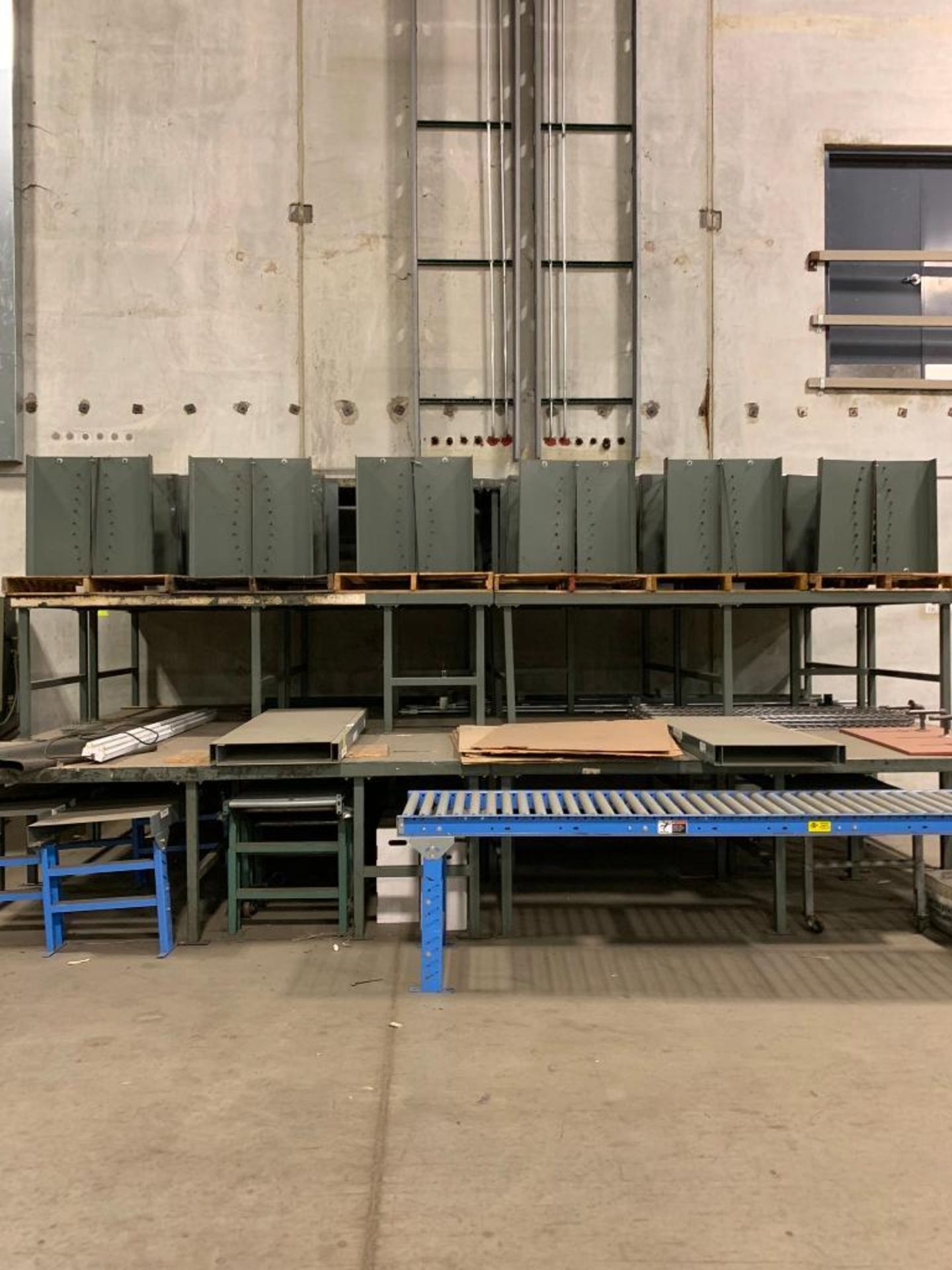 Assorted Tables, Conveyor Pieces