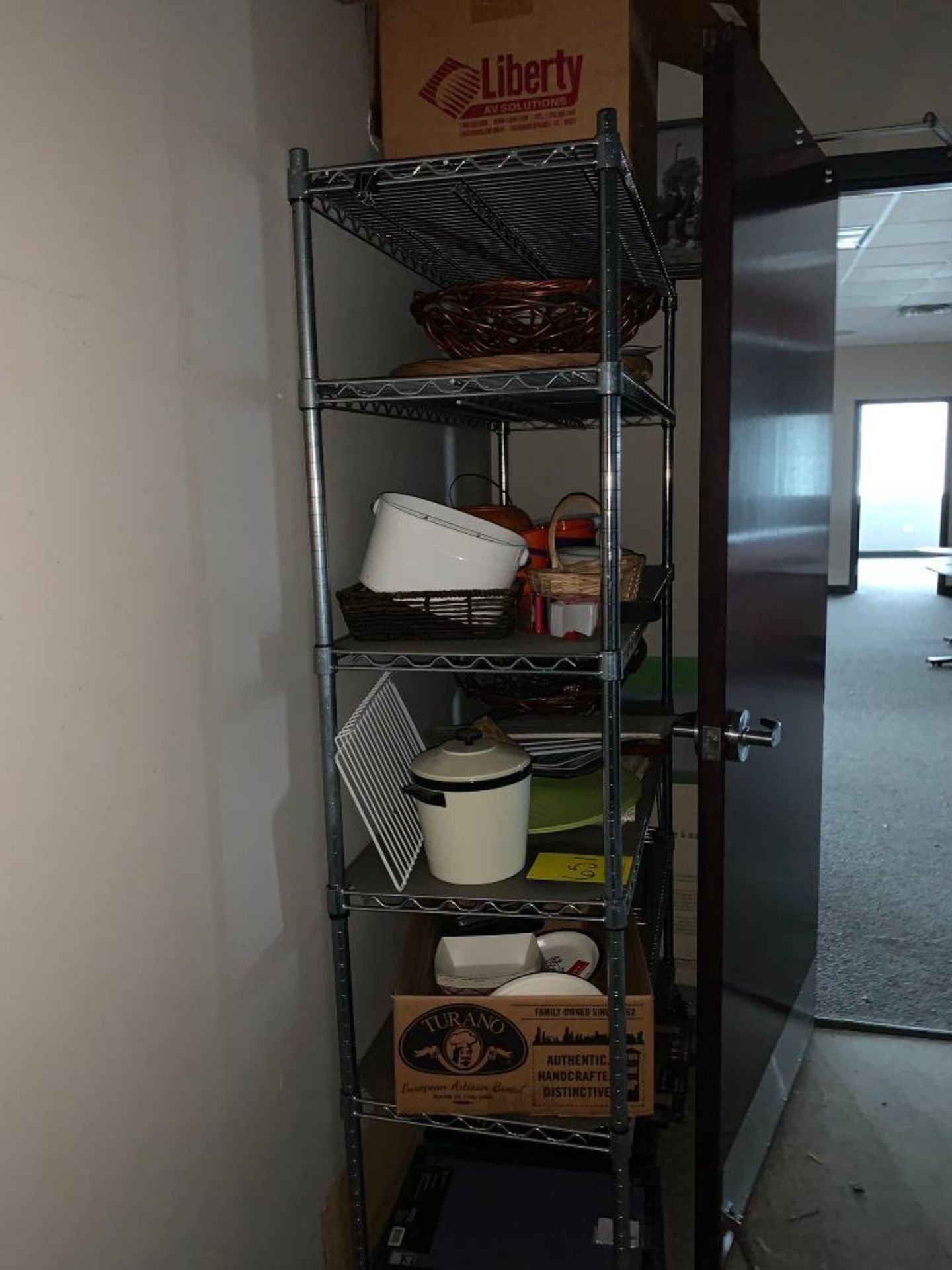 (2) Wire Racks, Fancy Beer Chiller w/ Drain, 2-Door Cabinet - Image 4 of 4