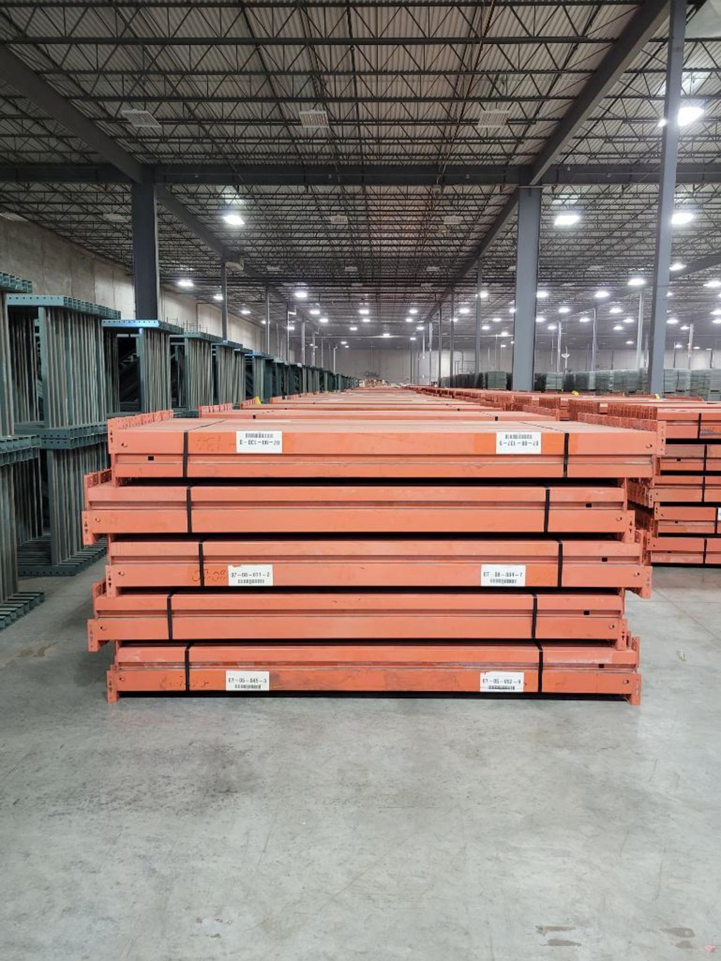 (142X) Interlake Teardrop Step Beams, 96" Long X 4" Tall, Selling Times The Money