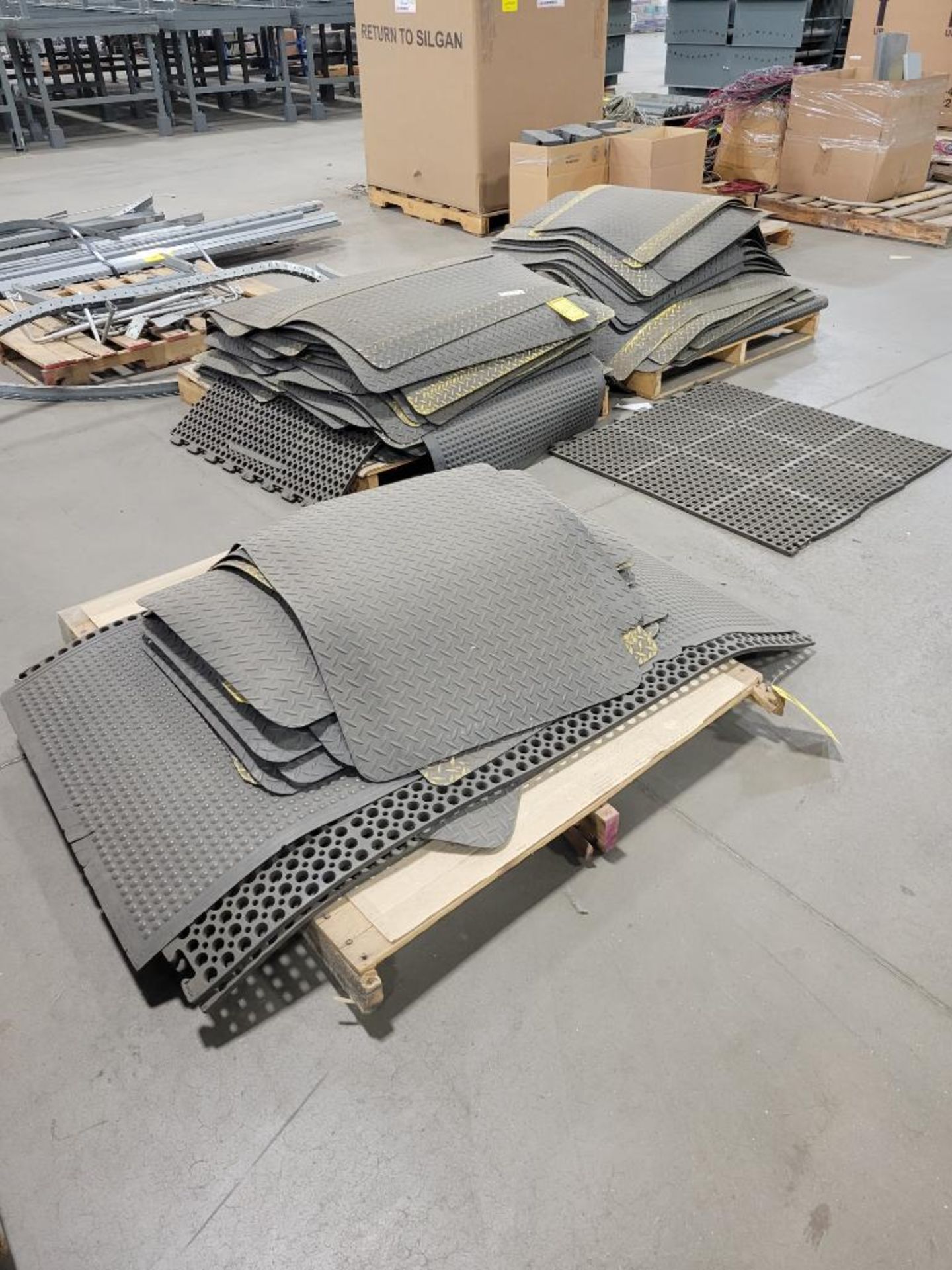 (3) Pallets of Anti-Fatigue Mats