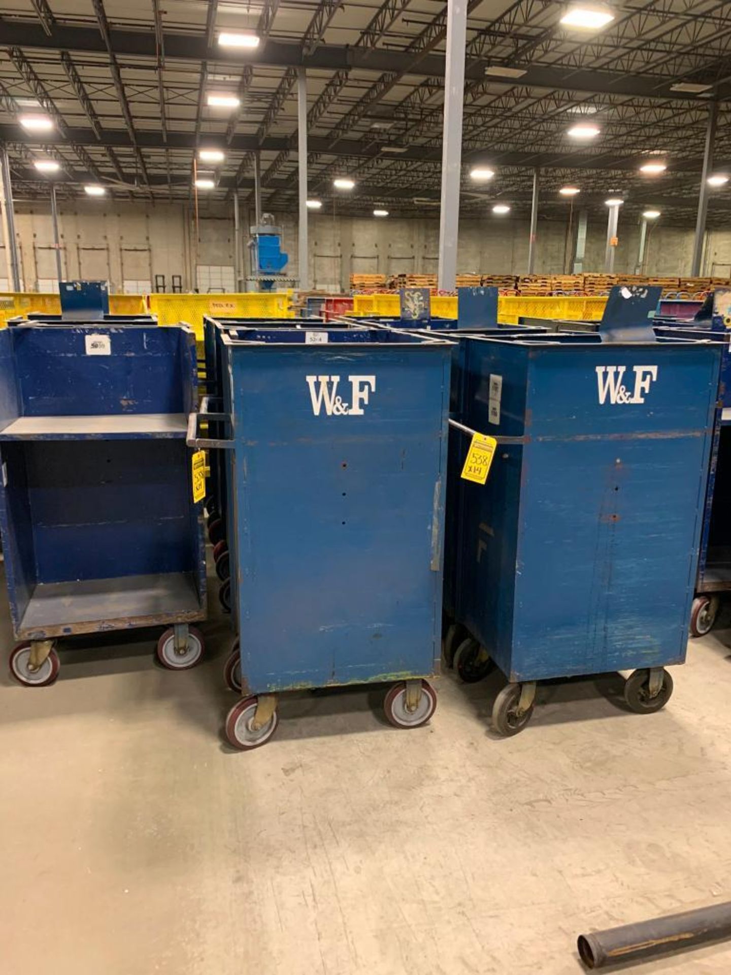 (14) 2-Shelf Carts, 30" W x 48" H x 21" D