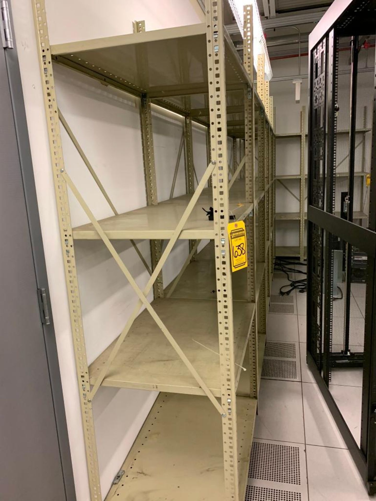 (7) Bays of Republic Shelving, 24" x 36" x 89" H