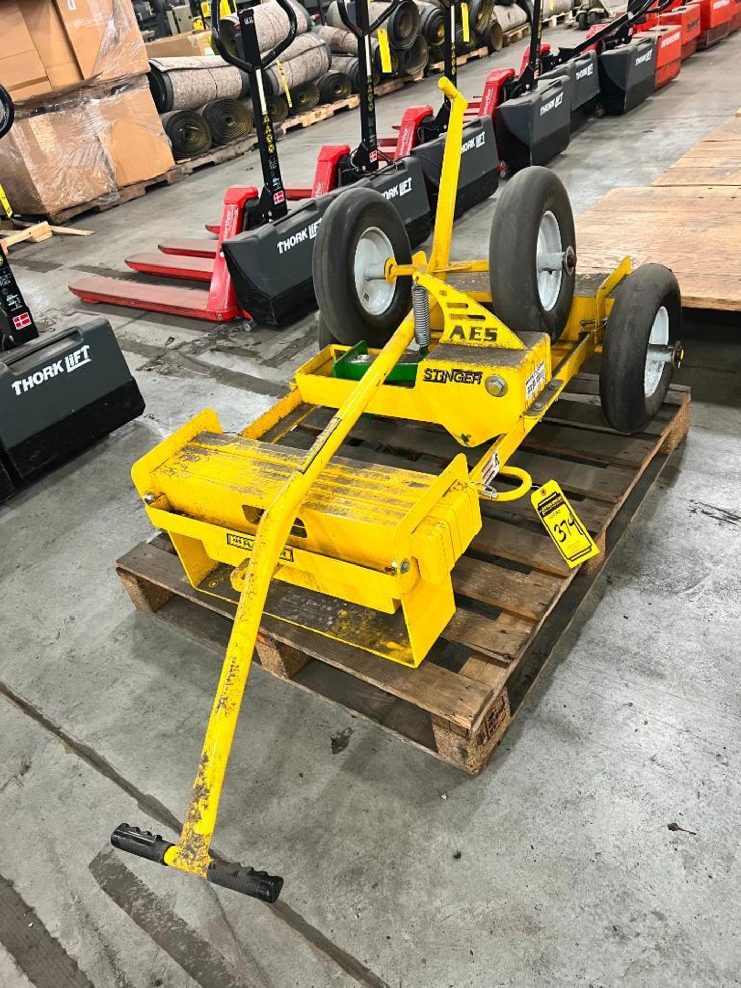 AES Raptor Stinger Mobile Fall Protection Cart