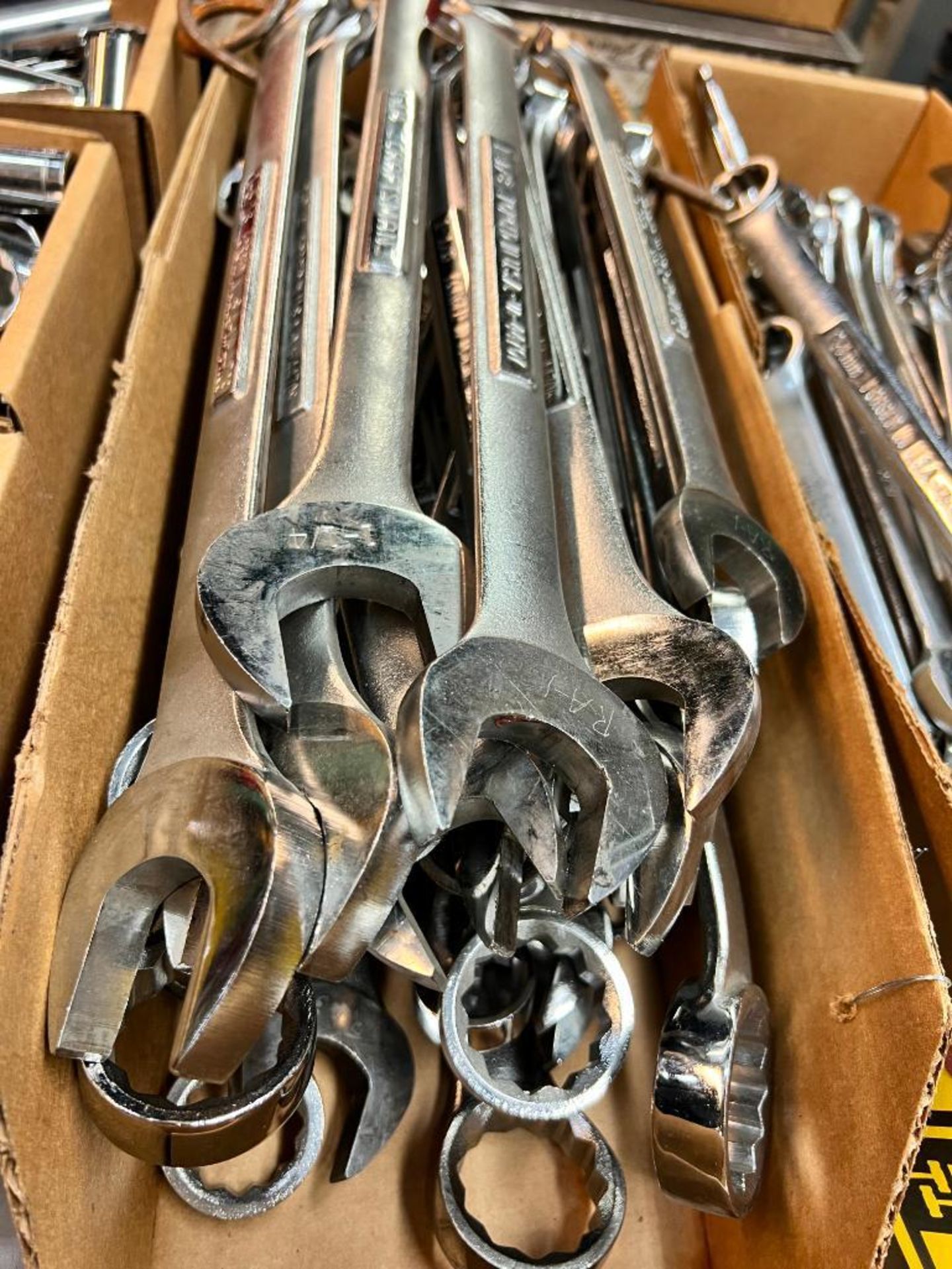 Assorted Size American Combination Wrenches