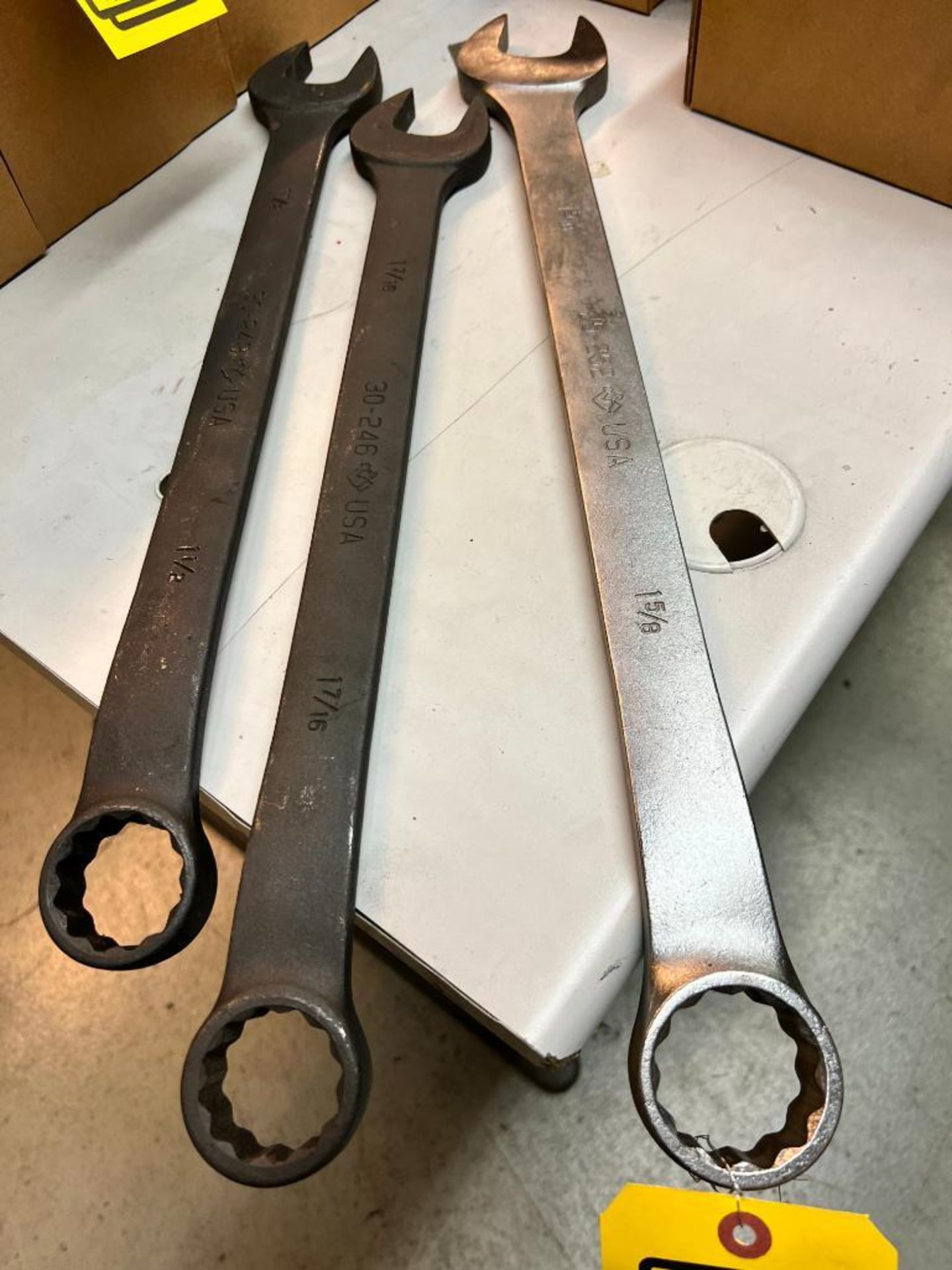 (3) American Combination Wrenches