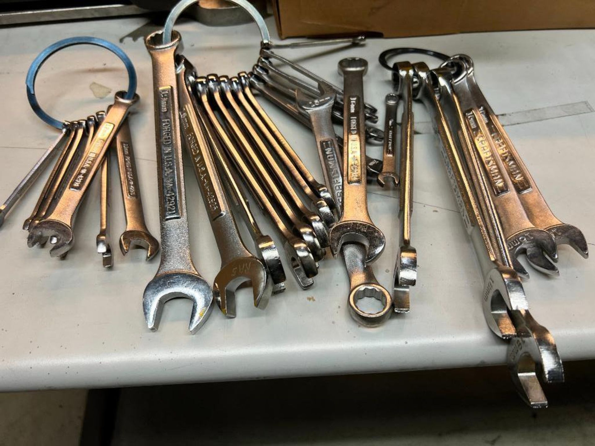 Assorted Size Metric Combination Wrenches - Image 2 of 3