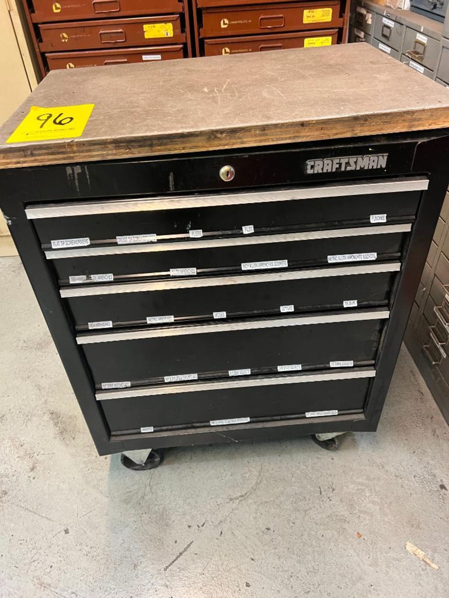 Craftsman 5-Drawer Rolling Toolbox w/ Content