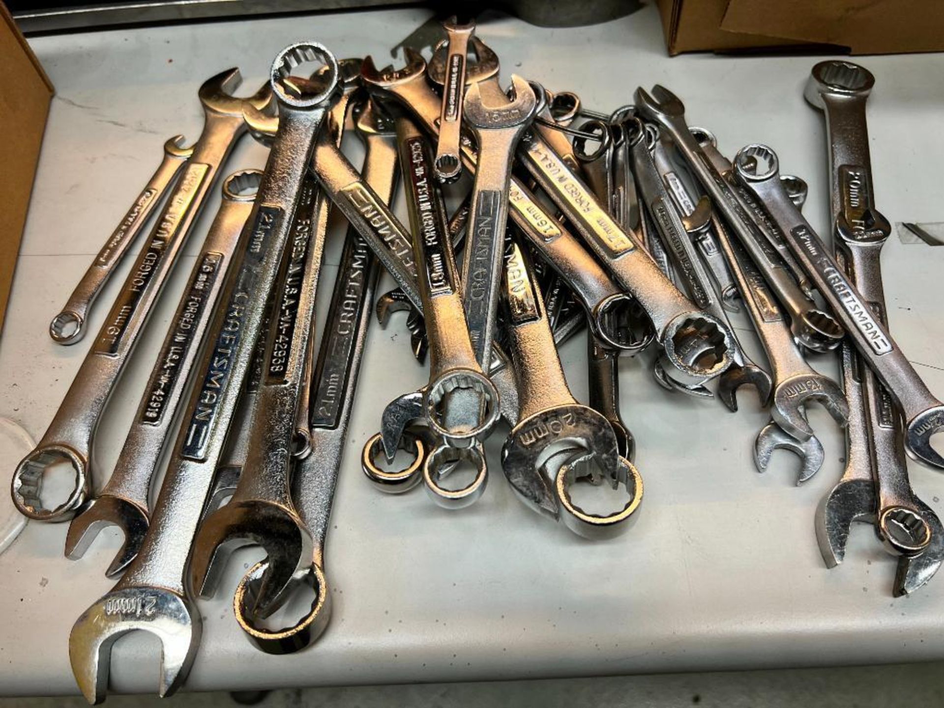 Assorted Size Metric Combination Wrenches - Image 2 of 2