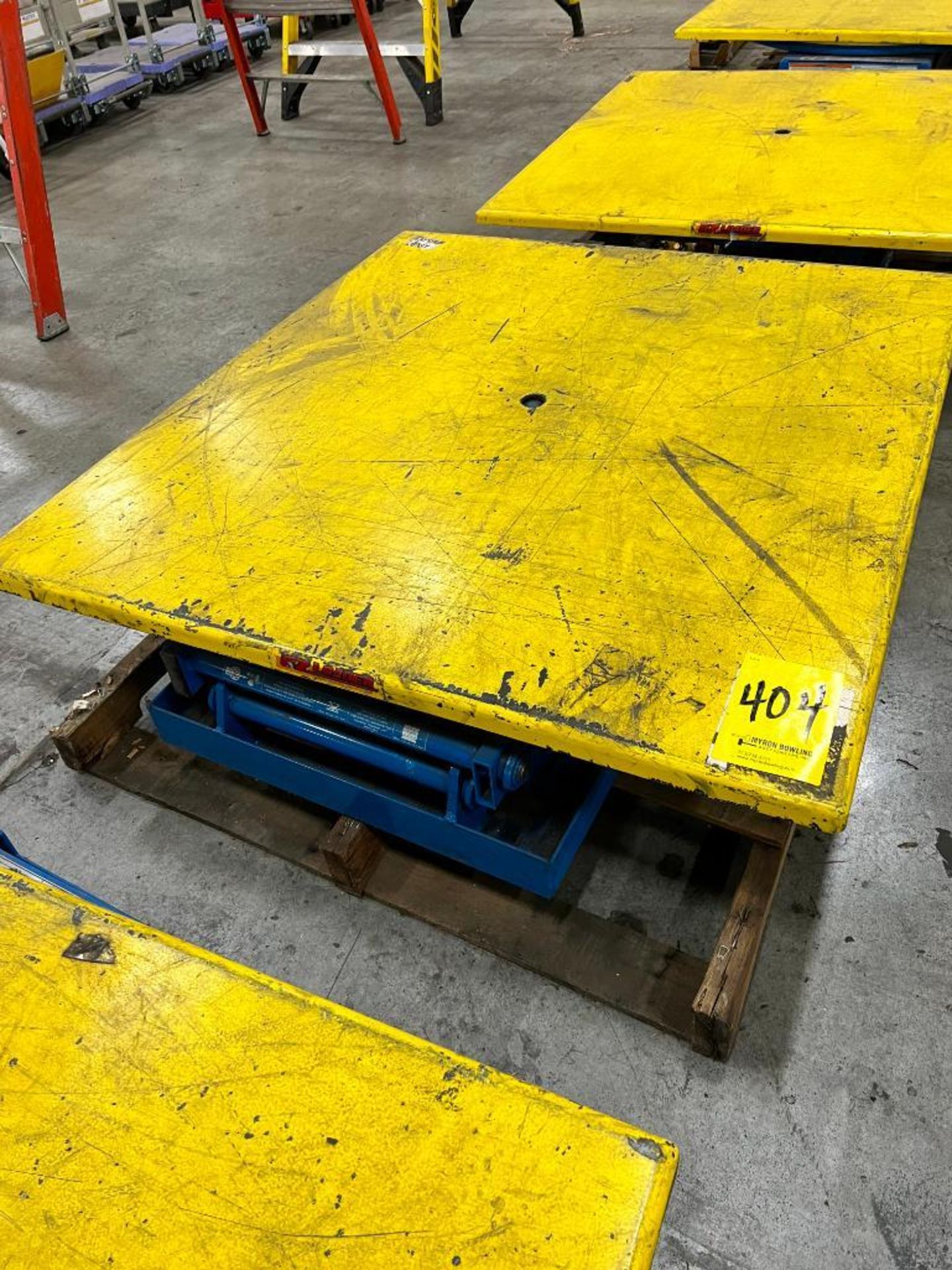 Bishamon EZ Loader Pallet Positioner, 4,000 LB. Max. Capacity