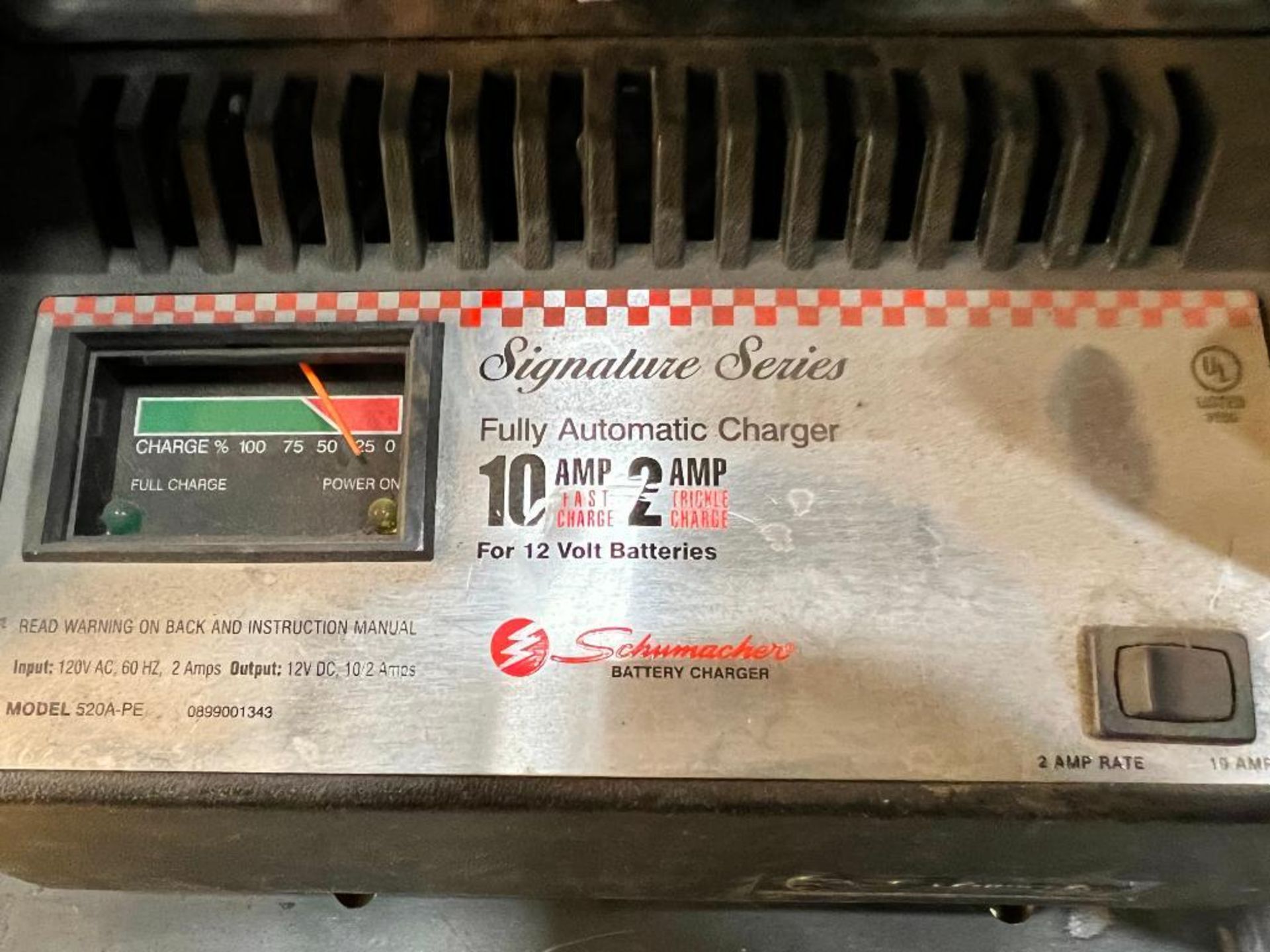 Schumacher Battery Charger, Signature Series For 12 V Batteries - Image 2 of 2