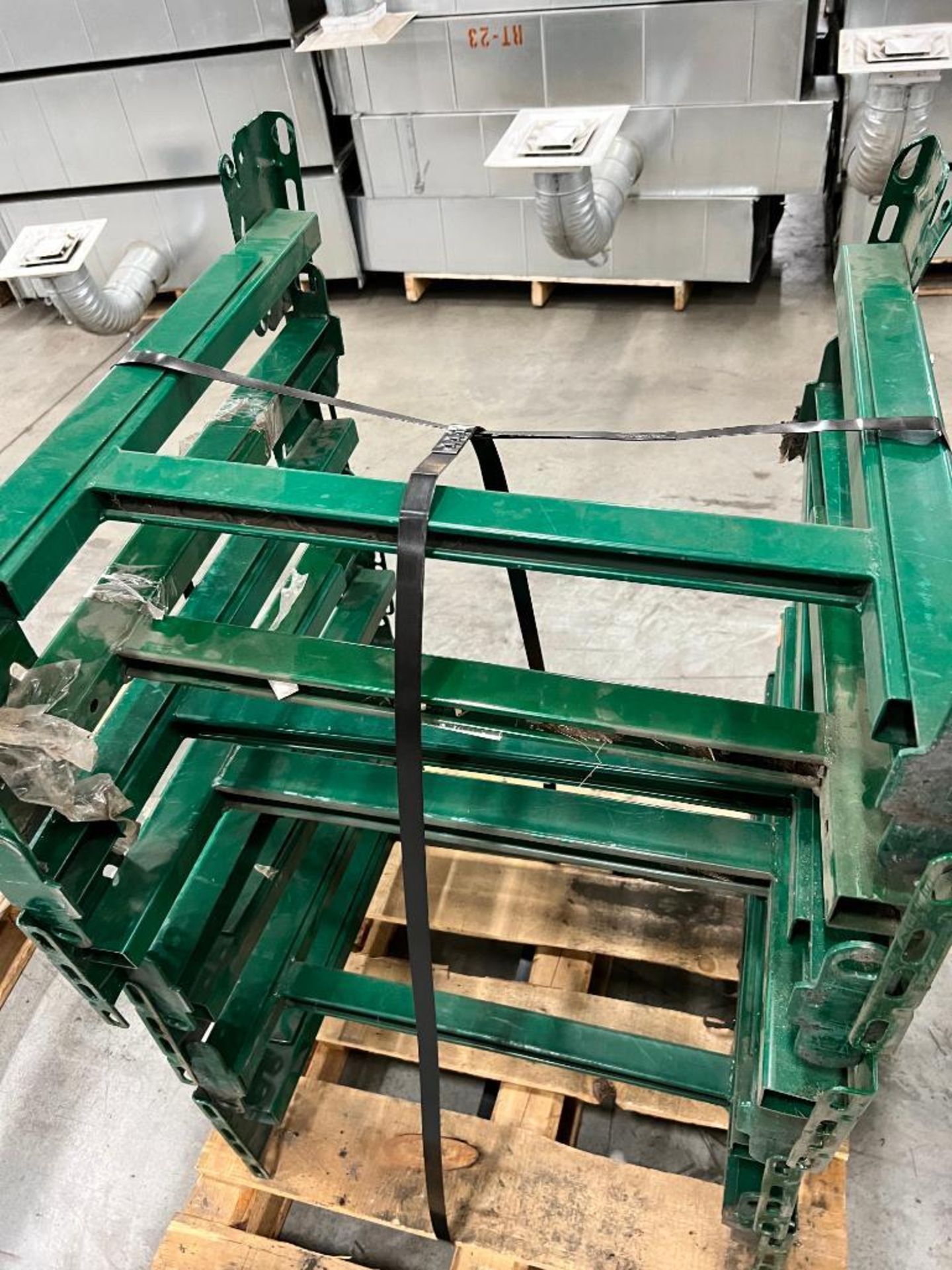 (168x) Rapistan H Stands for Gravity Roller Conveyor, 24-1/2" Wide - Image 3 of 15
