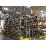 (700+/-) Sections of Interlake New-Style Teardrop Pallet Racking w/Wire Decking