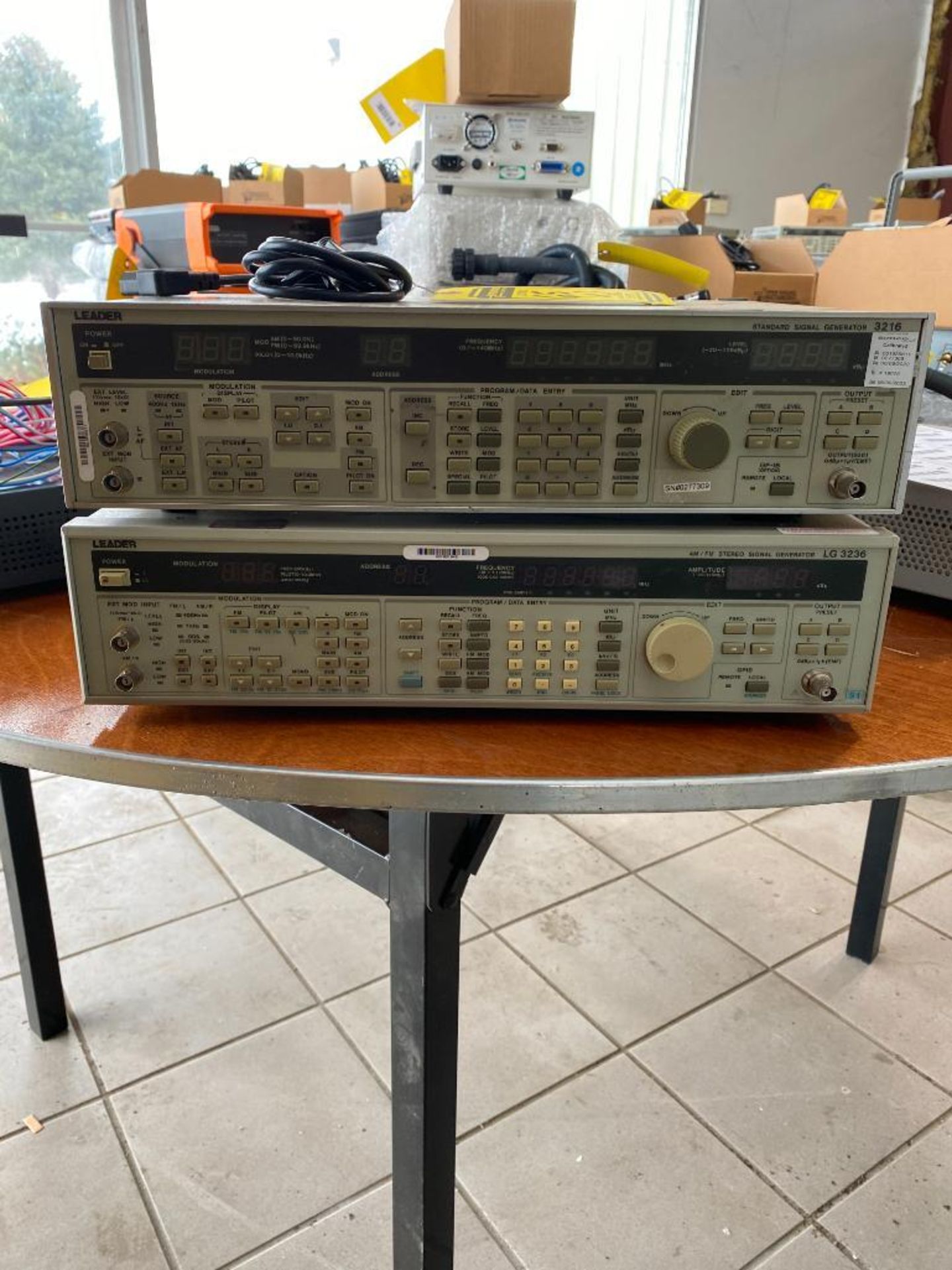 (2) Leader Standard Signal Generators, Model 3216 (Location: 2647 Morgan Ln., Hamilton, OH 45013) - Image 2 of 2