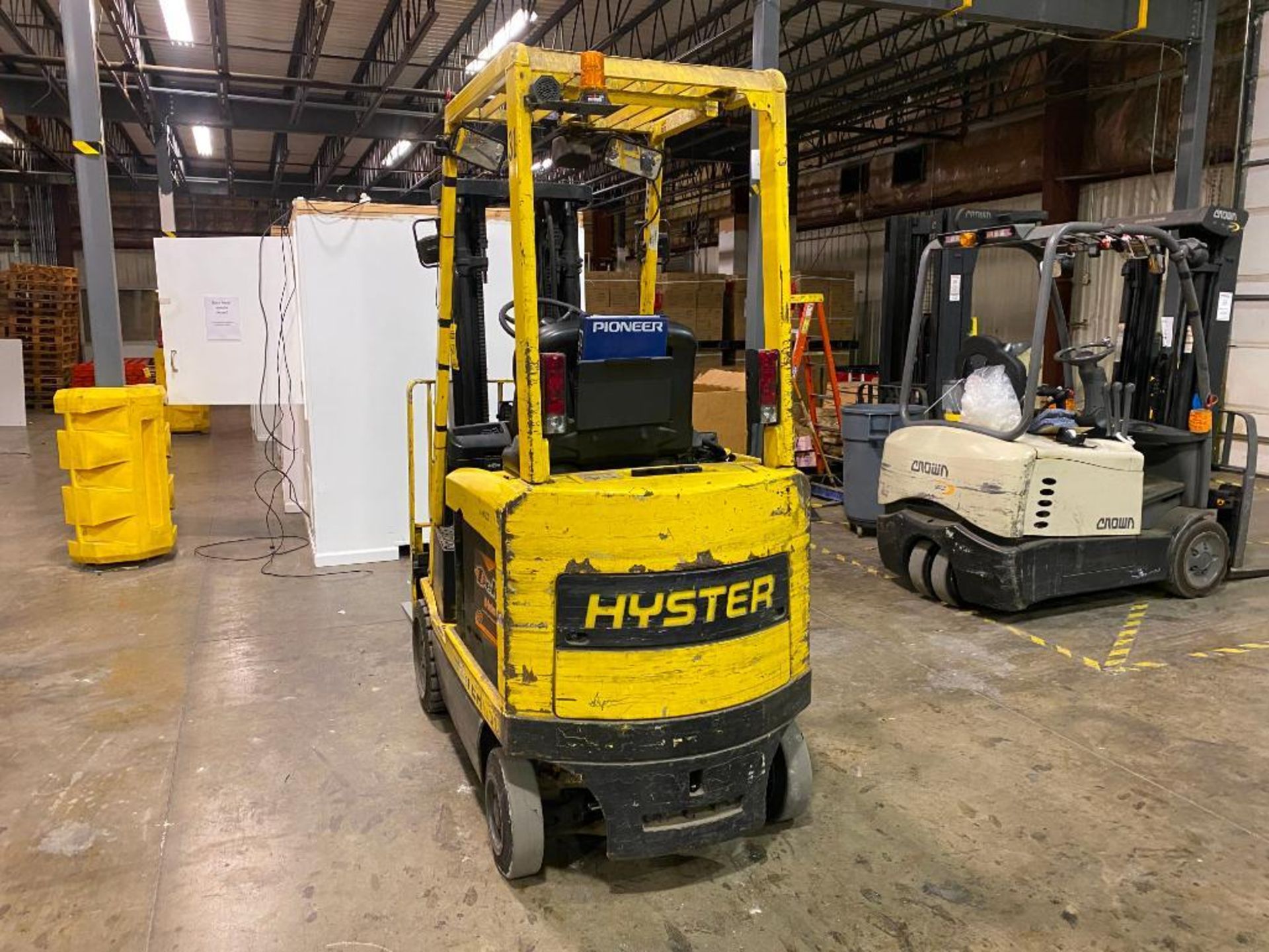 1999 Hyster 3,000-LB. Capacity Electric Forklift, Model E30XM, S/N 213538, 36 V Battery, Monotrol Pe - Image 2 of 6