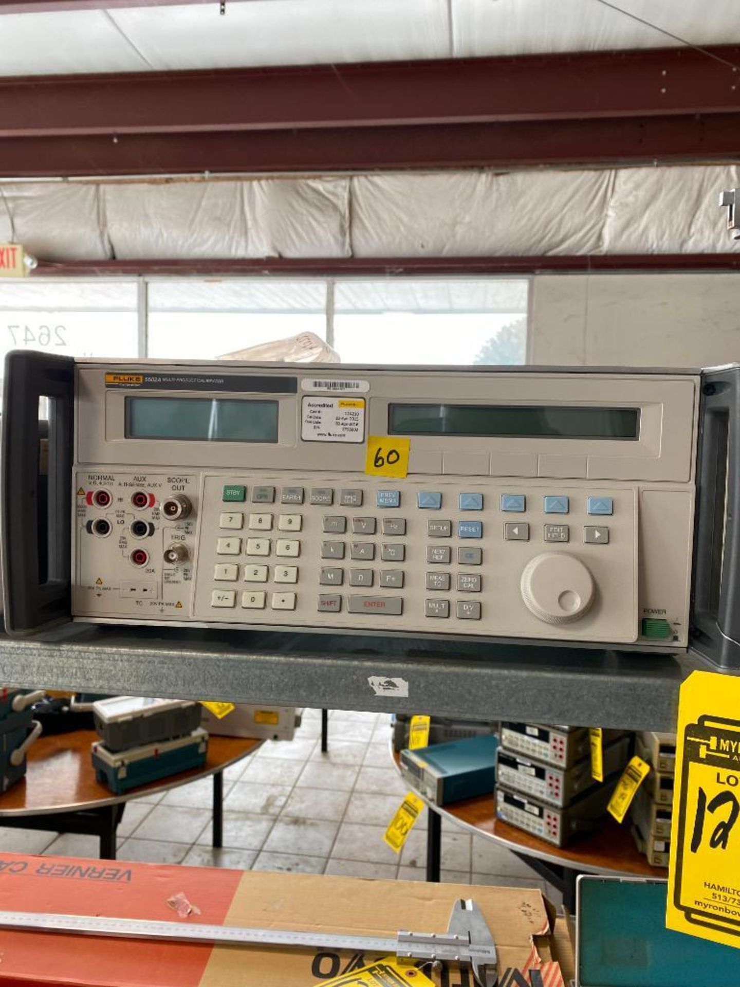 Fluke 5502A Multi-Product Calibrator (Location: 2647 Morgan Ln., Hamilton, OH 45013) - Image 2 of 2