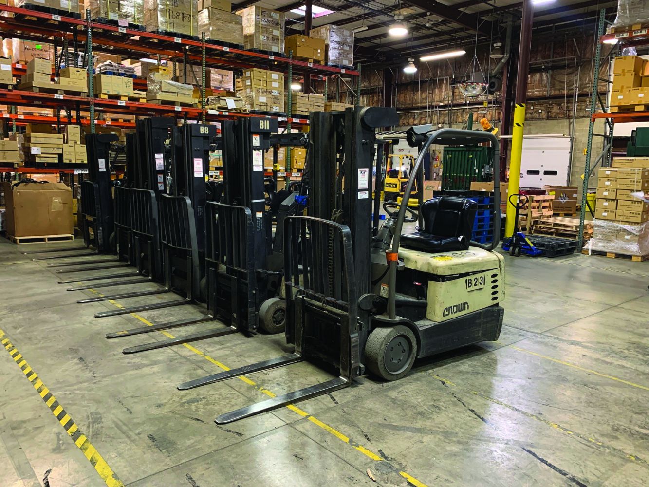 Pioneer Automotive Technologies - (30) Forklifts, Pallet Racking, Balers, Electrical Testing Equipment, Office Furniture