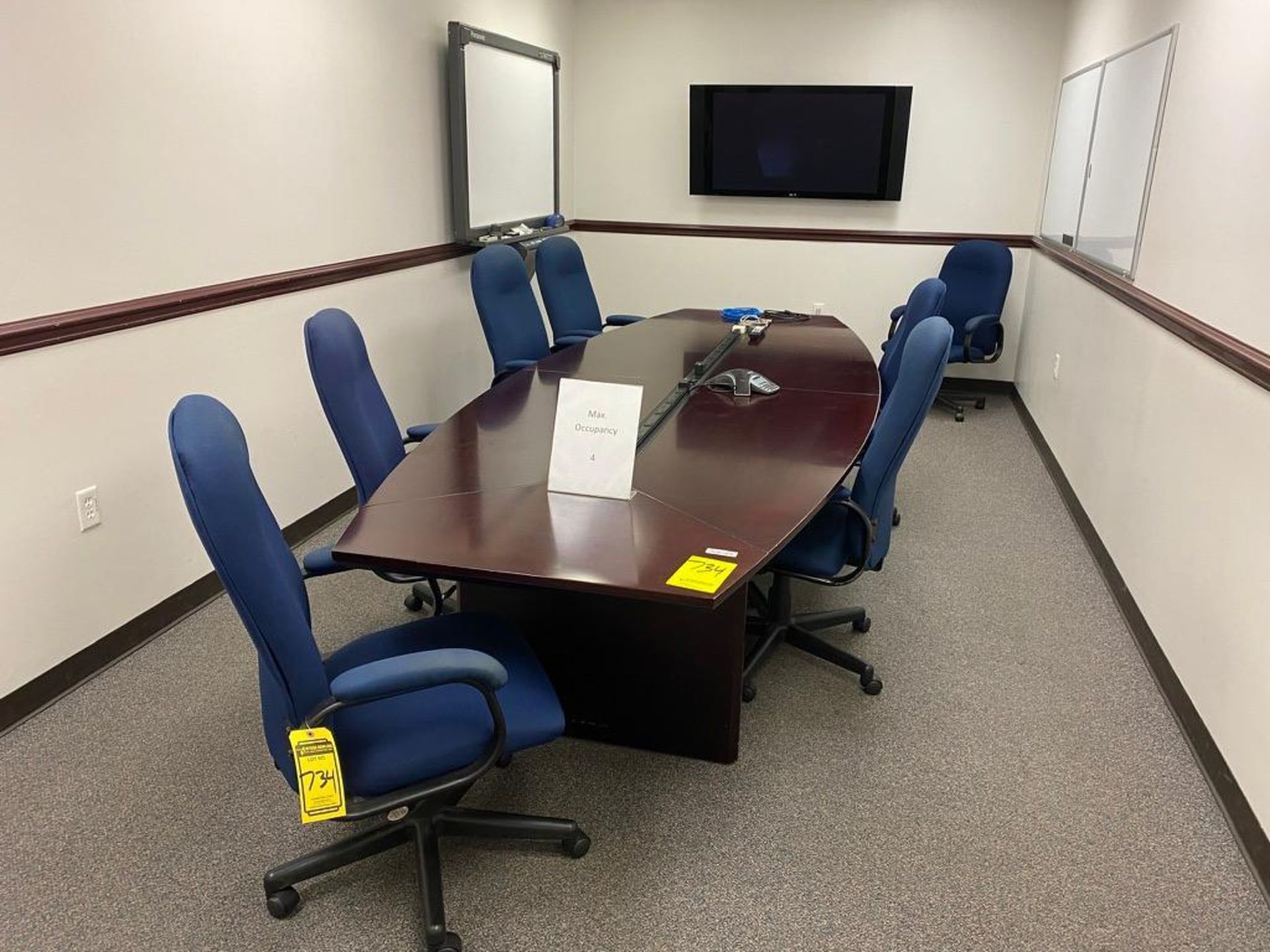 Conference Table 12' & (7) Chairs