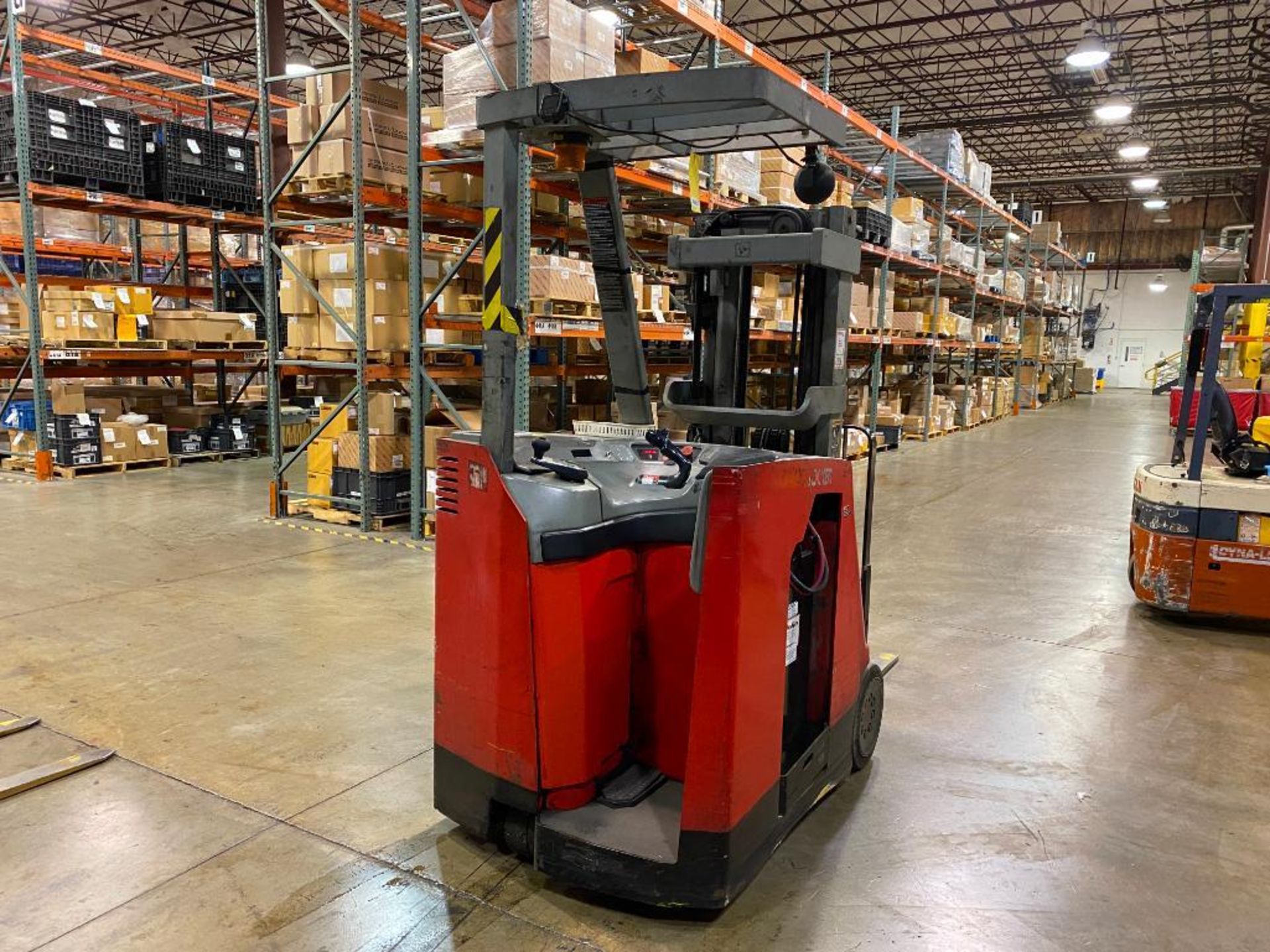 Dock Stocker 3,500-LB. Capacity Stand-Up Forklift, Model DSS 350 TT, S/N S350-01943-97, 36 V Battery - Image 4 of 5