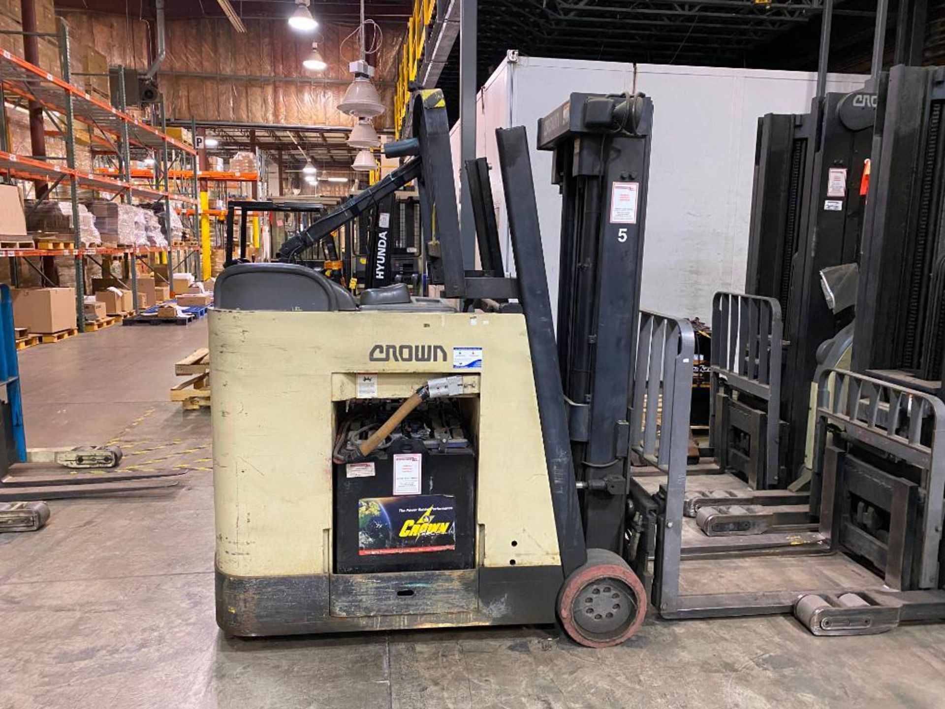 Crown 3,000-LB. Capacity Stand-Up Forklift, Model RC-3000, S/N 1A198810, 36 V Battery, 190" Max. Lif