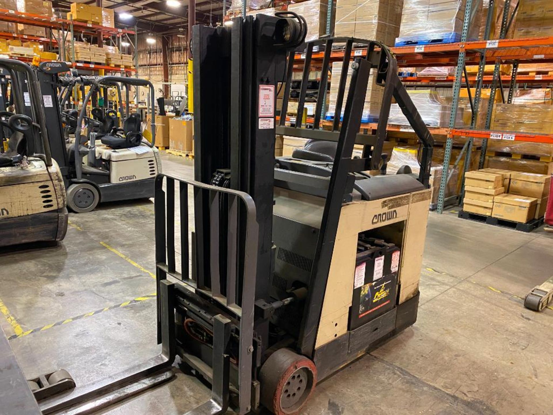 Crown 3,000-LB. Capacity Stand-Up Forklift, Model RC-3000, S/N 1A198810, 36 V Battery, 190" Max. Lif - Image 4 of 5