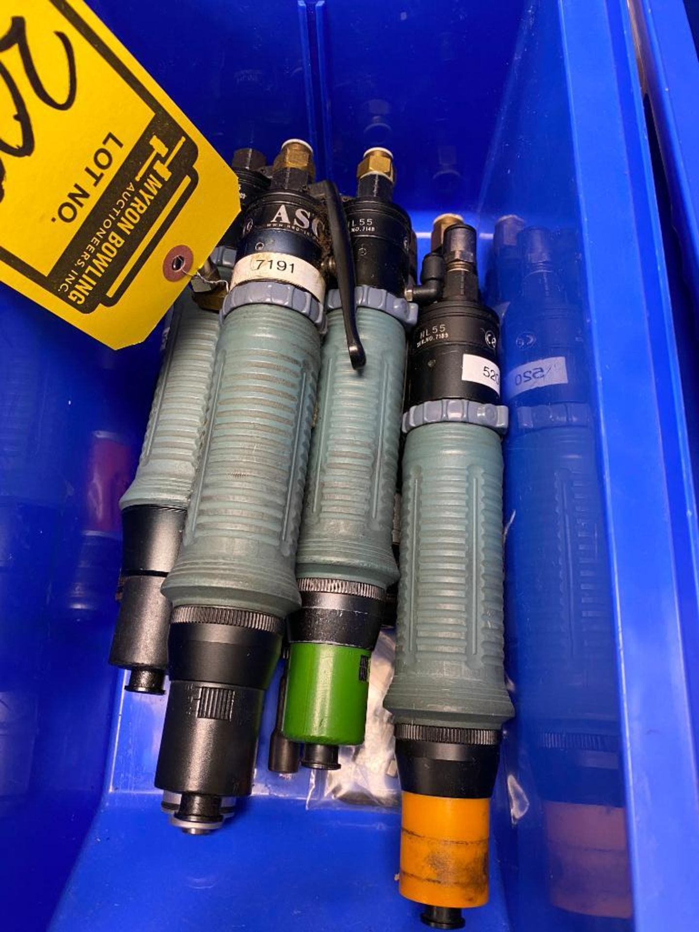 Box of Pneumatic Screwdrivers