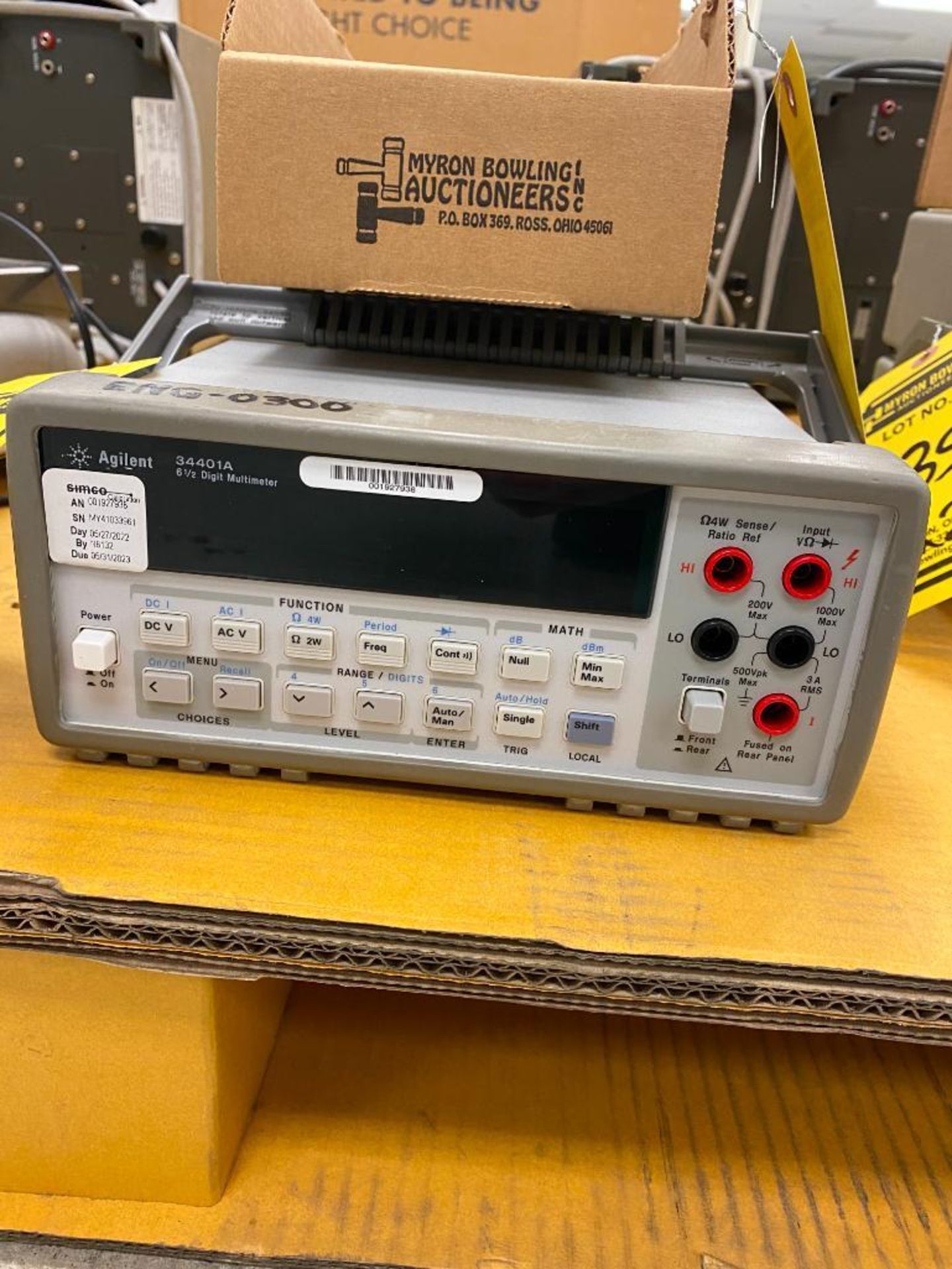 Agilent 6-1/2 Digital Multimeter, Model 34401A - Image 2 of 2