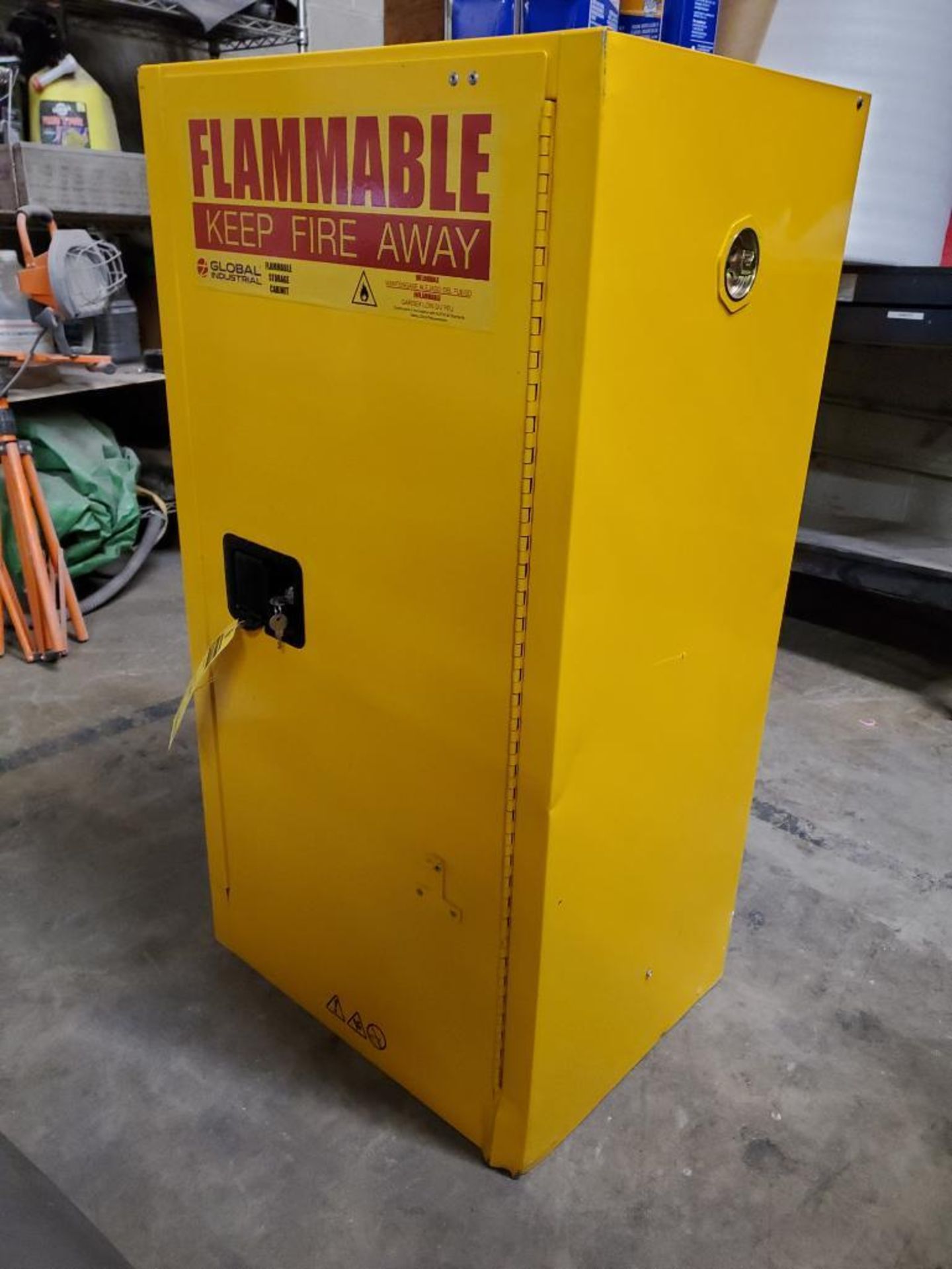 (2) Global 45-Gallon Flammable Storage Cabinets - Image 3 of 4
